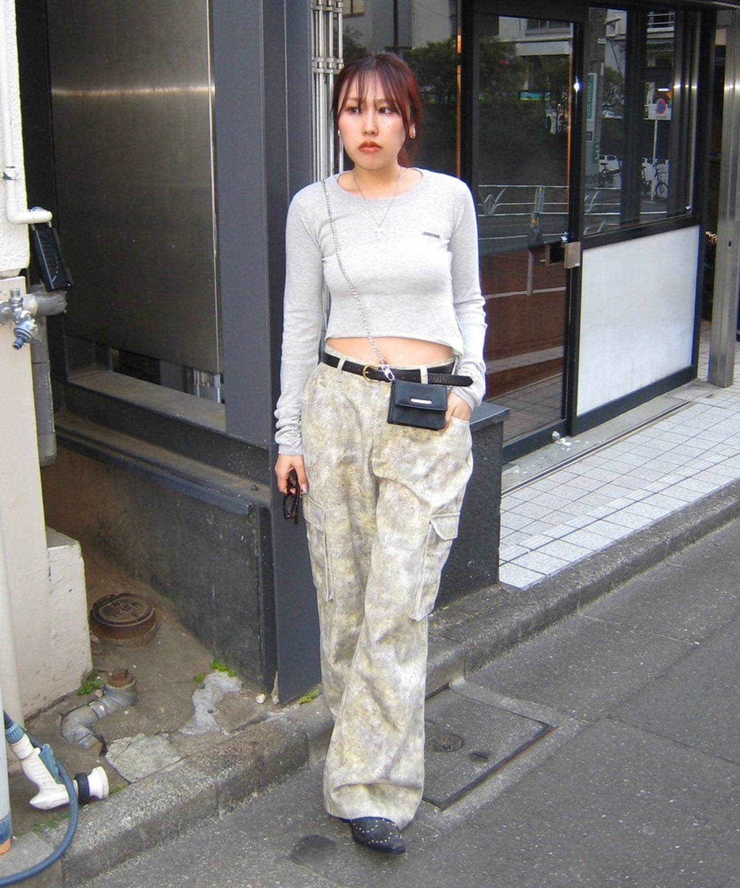 STAFF:158cm/COLOR:GRAY/SIZE:F