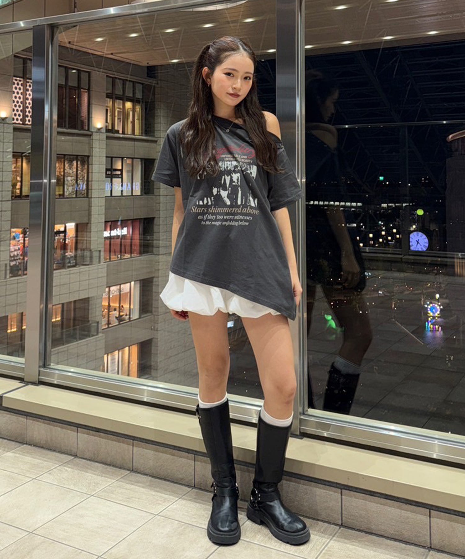 STAFF:170cm/COLOR:BLACK/SIZE:F