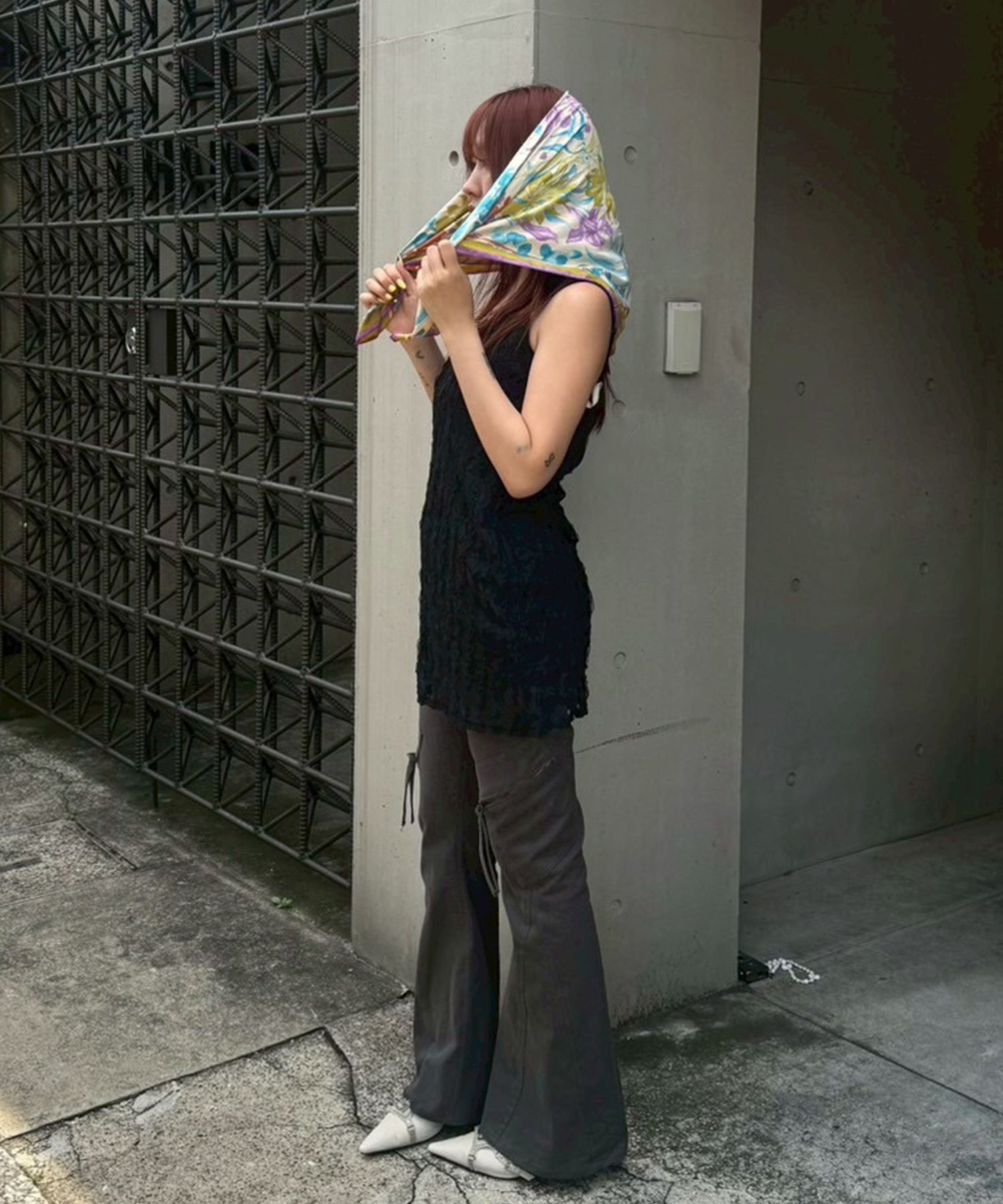 STAFF:158cm/COLOR:DARK GRAY/SIZE:S