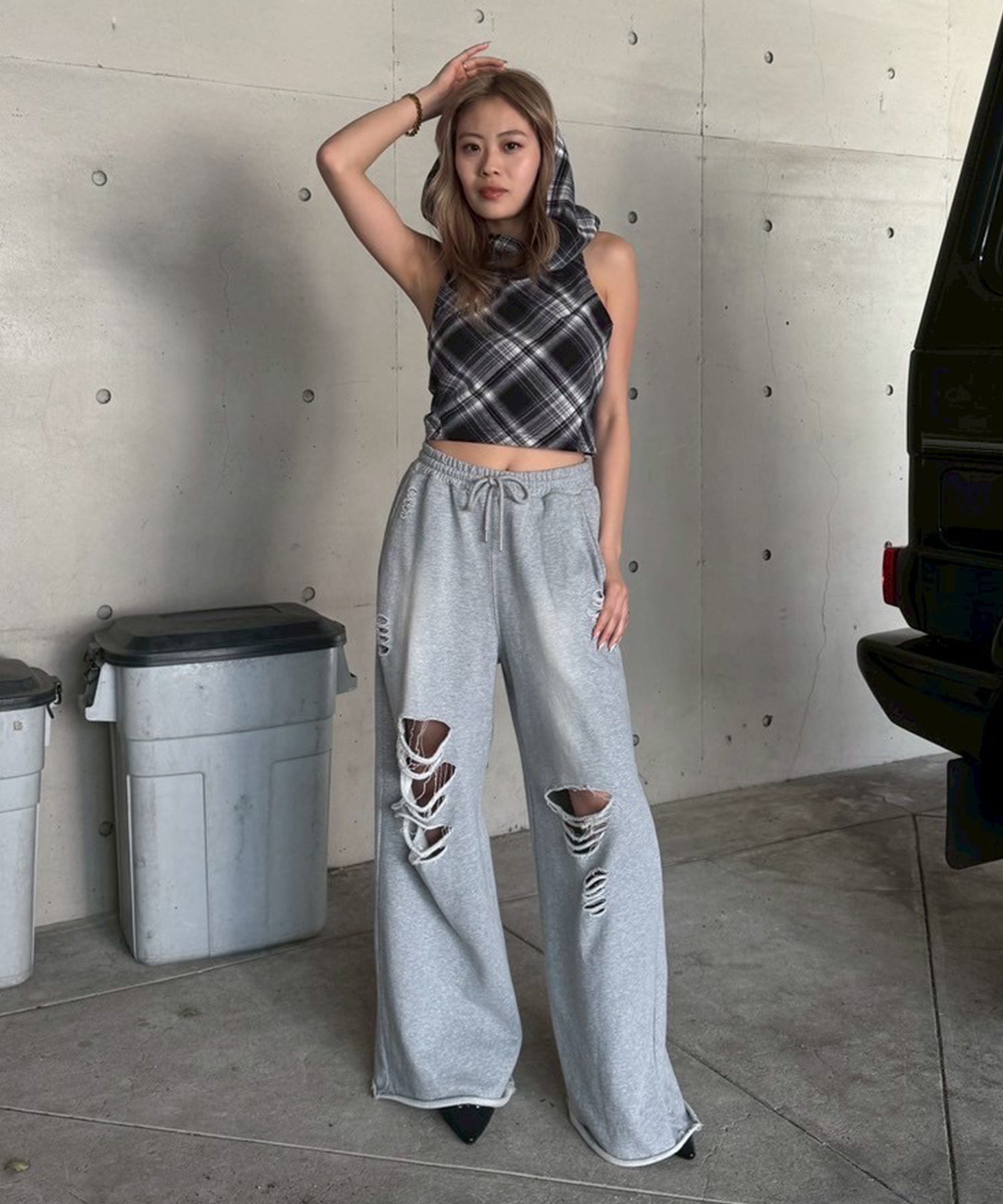 STAFF:160cm/COLOR:GRAY/SIZE:F