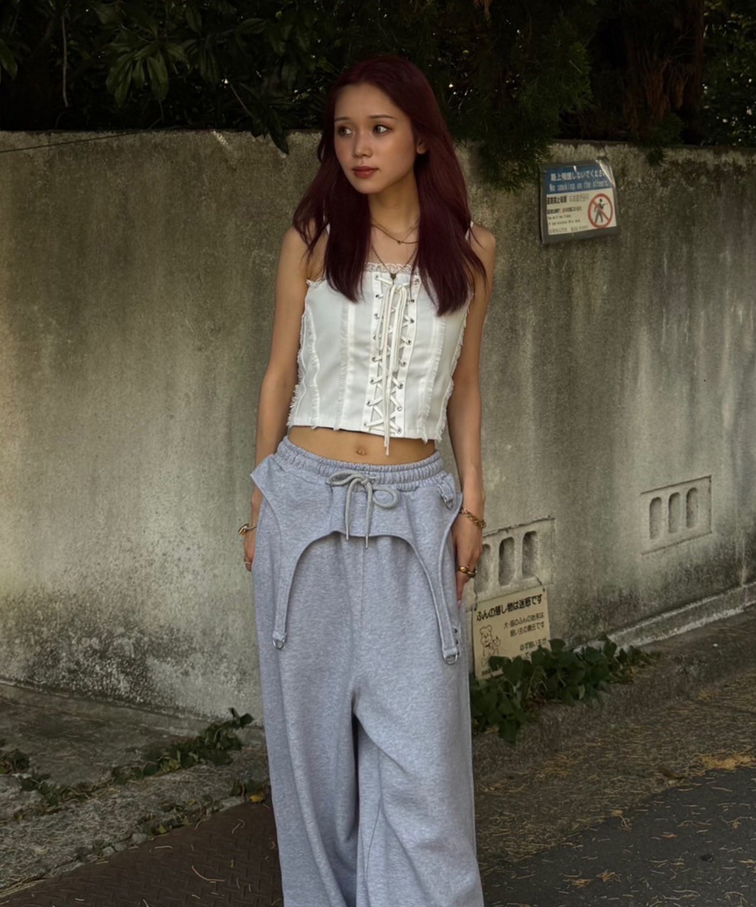 STAFF:155cm/COLOR:WHITE/SIZE:F