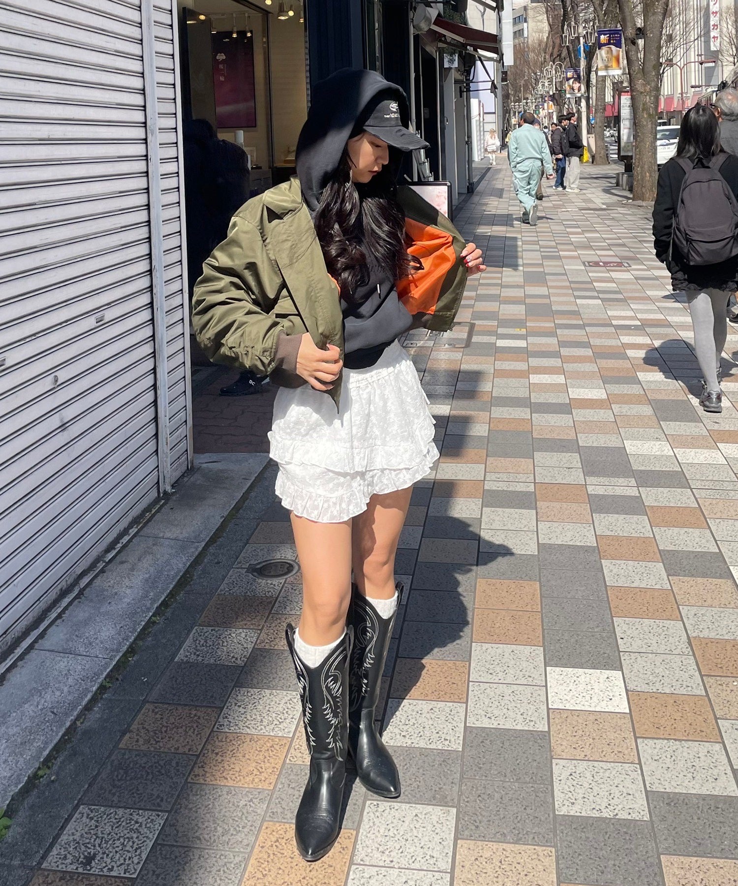 STAFF:155cm/COLOR:WHITE/SIZE:F