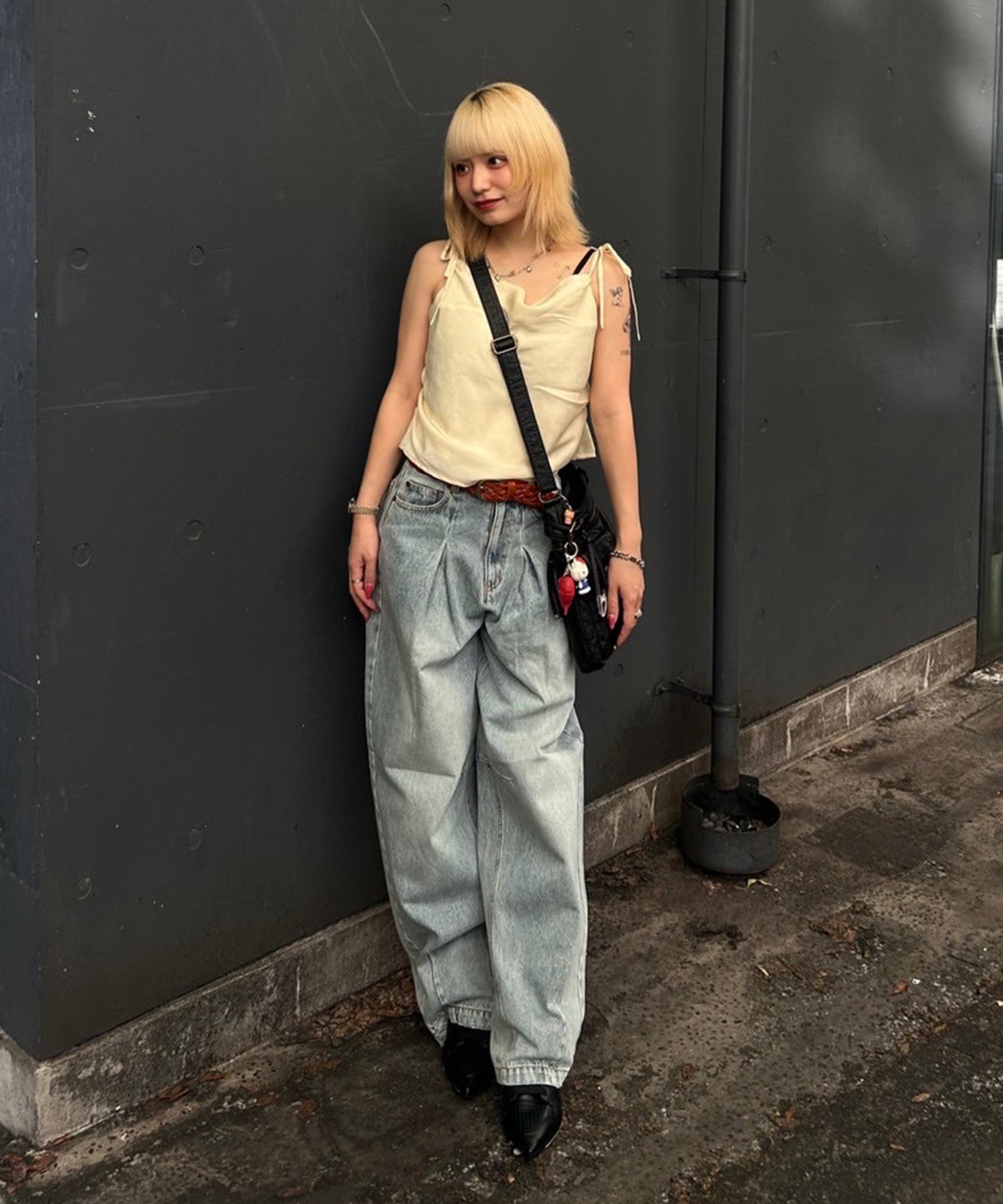 STAFF:151cm/COLOR:LIGHT BLUE/SIZE:23