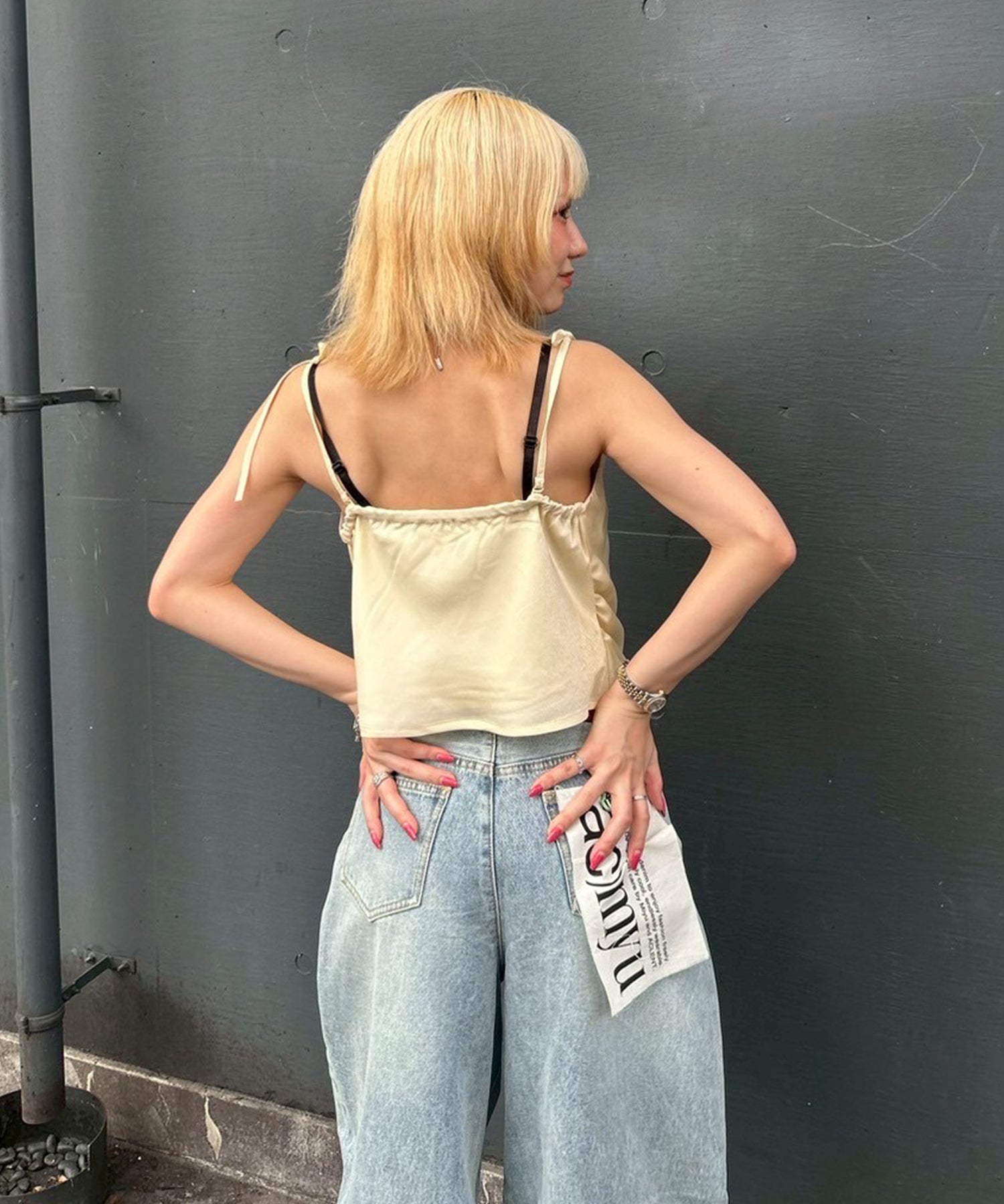 STAFF:151cm/COLOR:LIGHT BLUE/SIZE:23