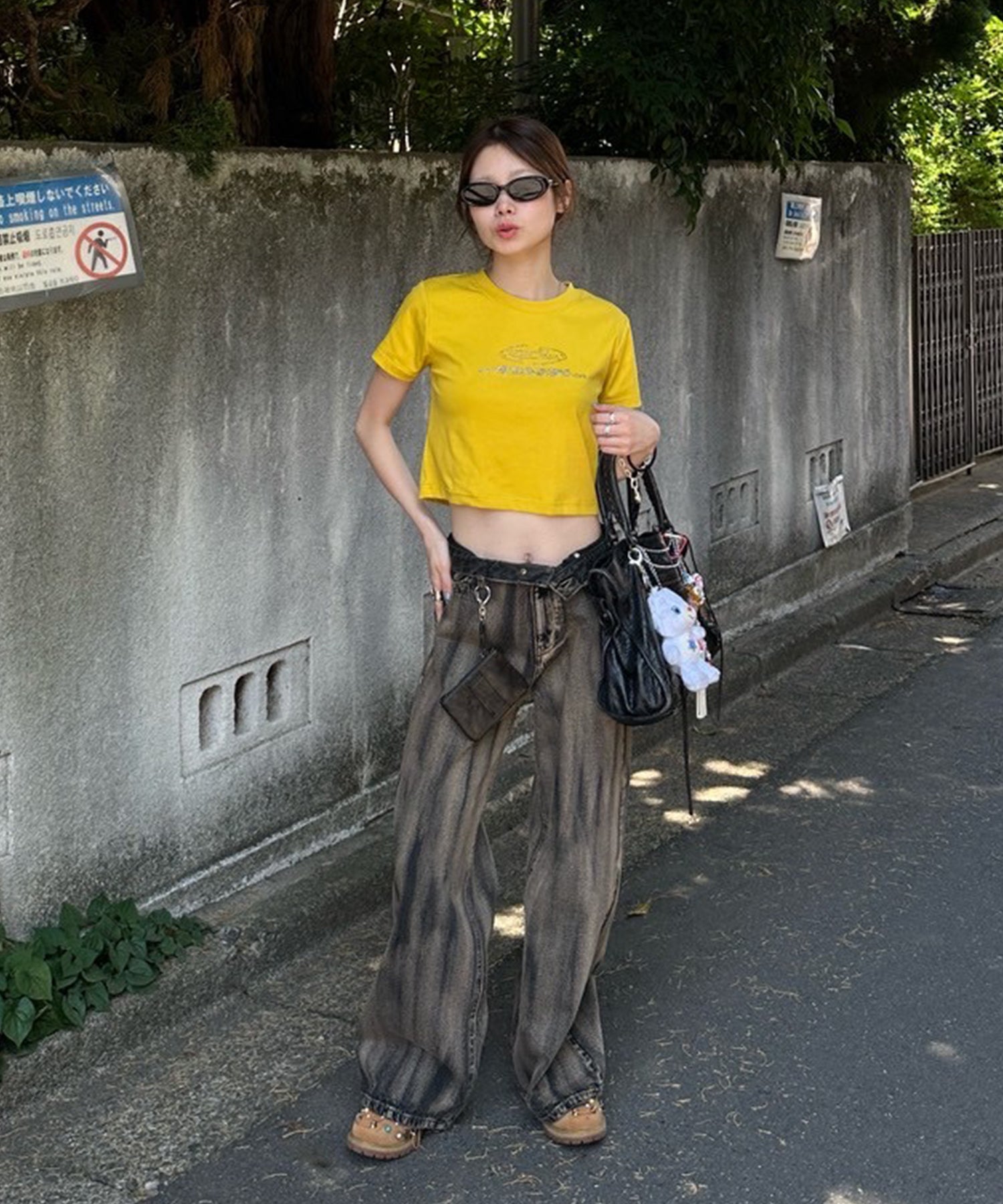 STAFF:154cm/COLOR:YELLOW/SIZE:F