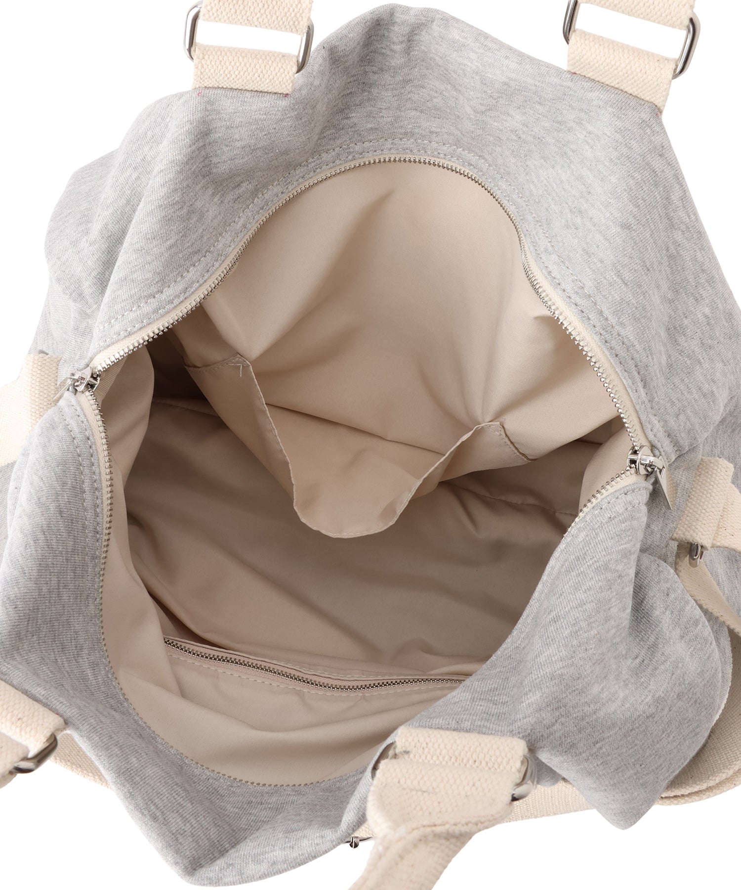 Leather Patch Sweat Bag