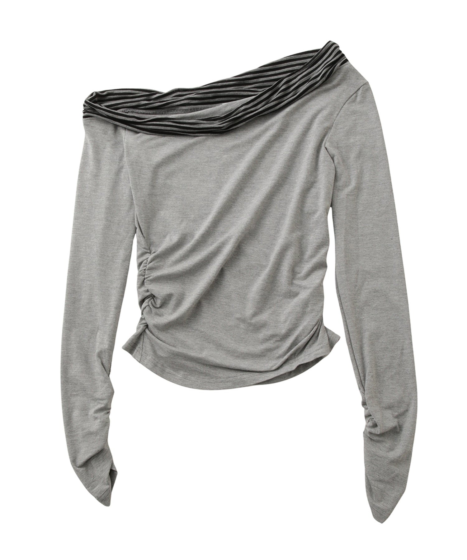 Turn-Back One-Shoulder Top