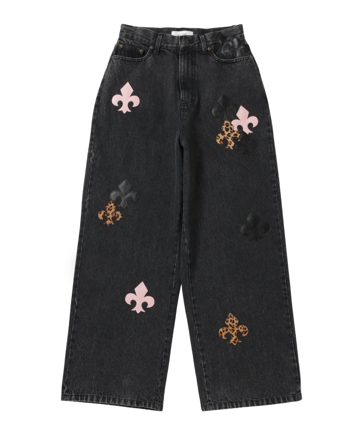 Leather Patch Icon Denim