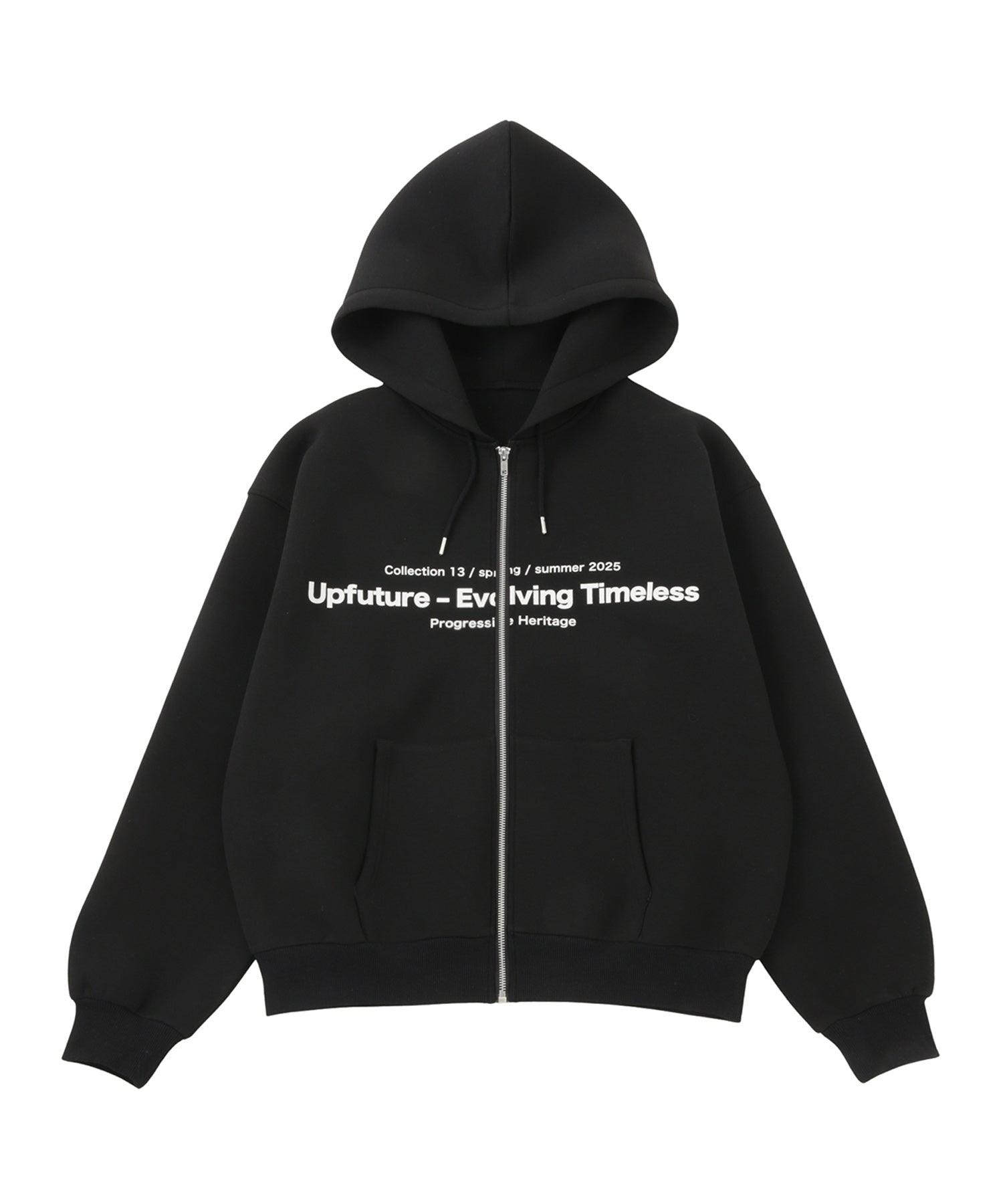 オーバーサイズロゴジップフーディ