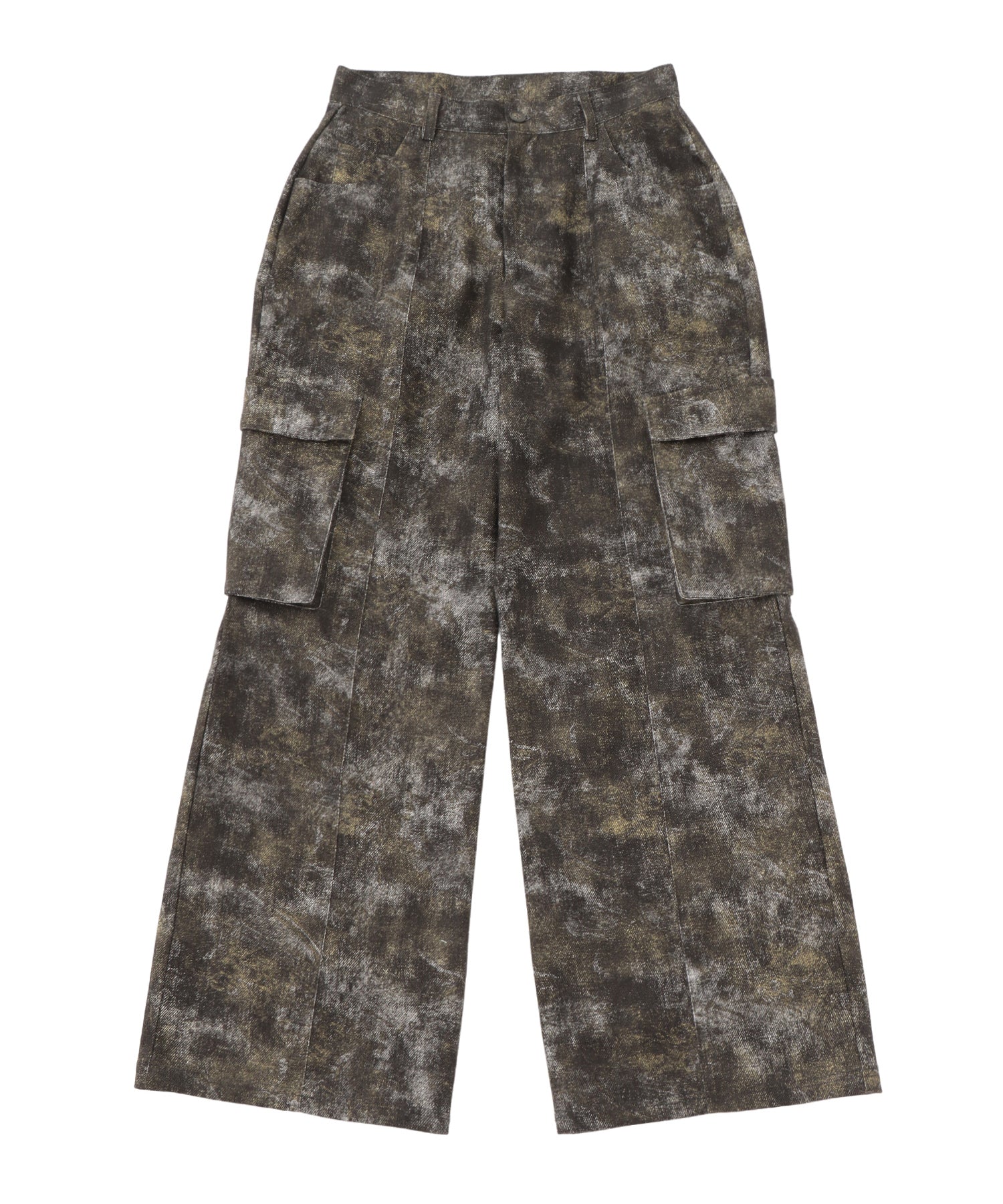 バックロゴニュアンスパターンパンツ