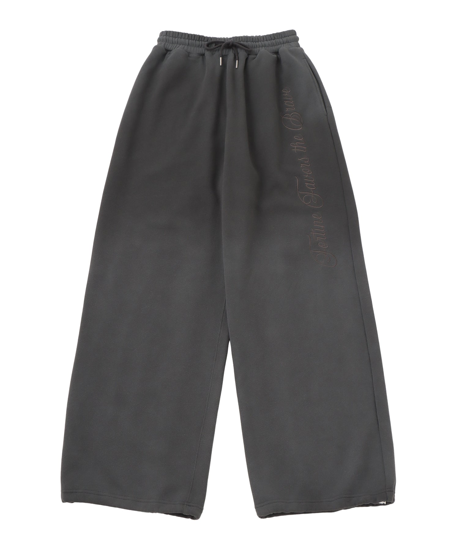 Gradation logo sweatpants