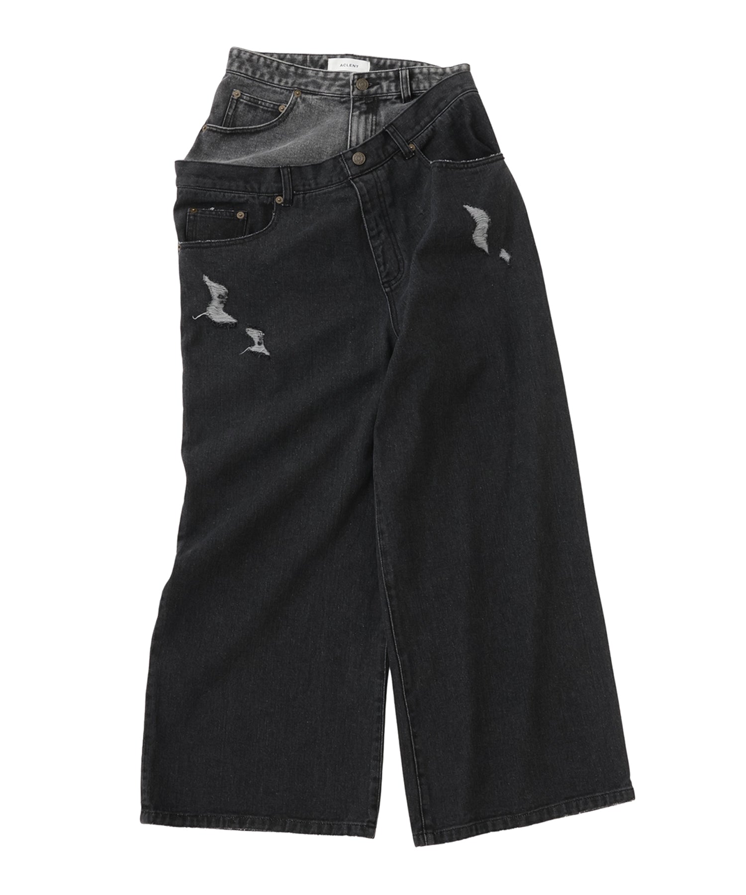 Asym Layered Denim
