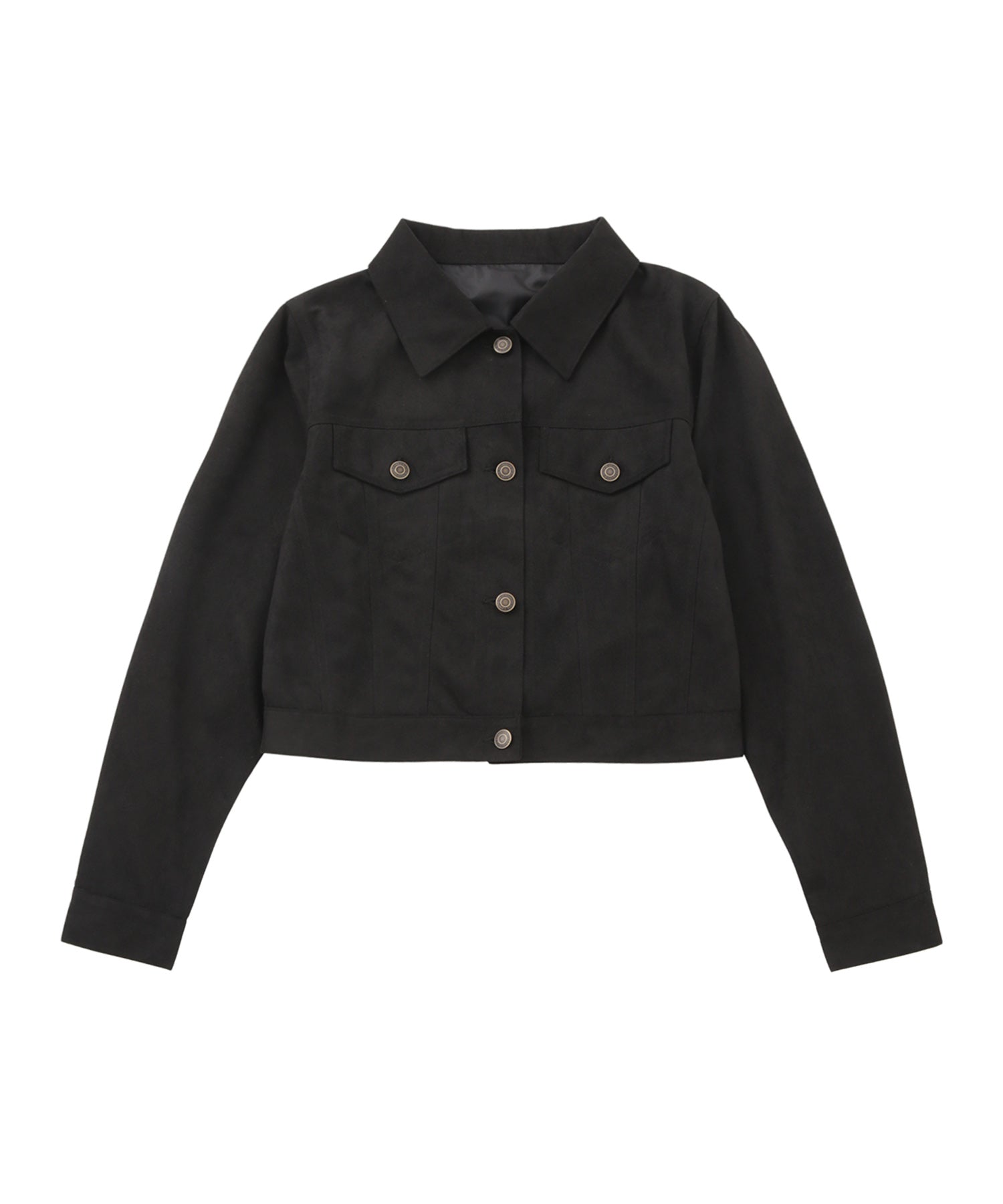 エンボスロゴスエードジャケット