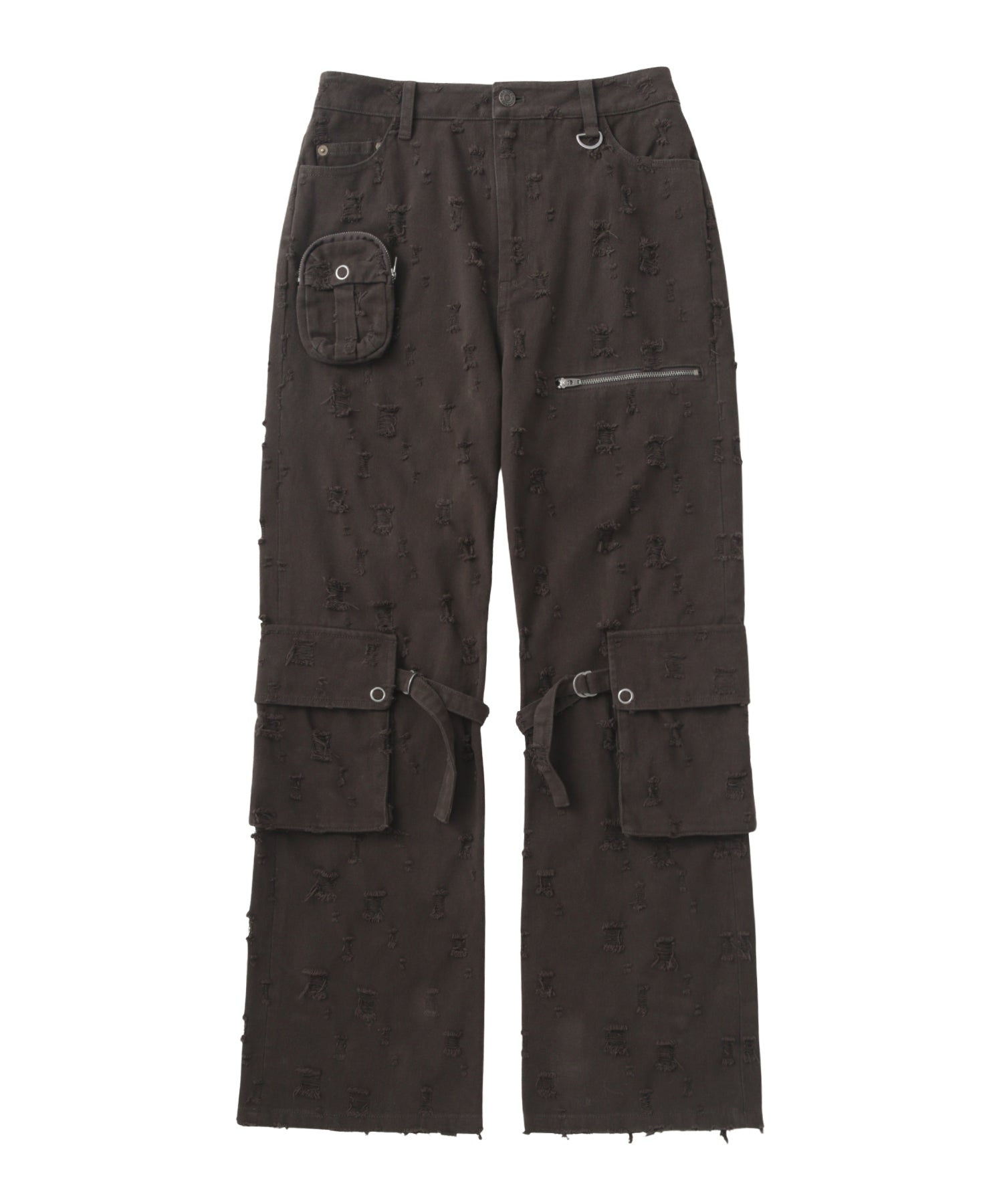 ポケットディティールJ/Wストレートパンツ