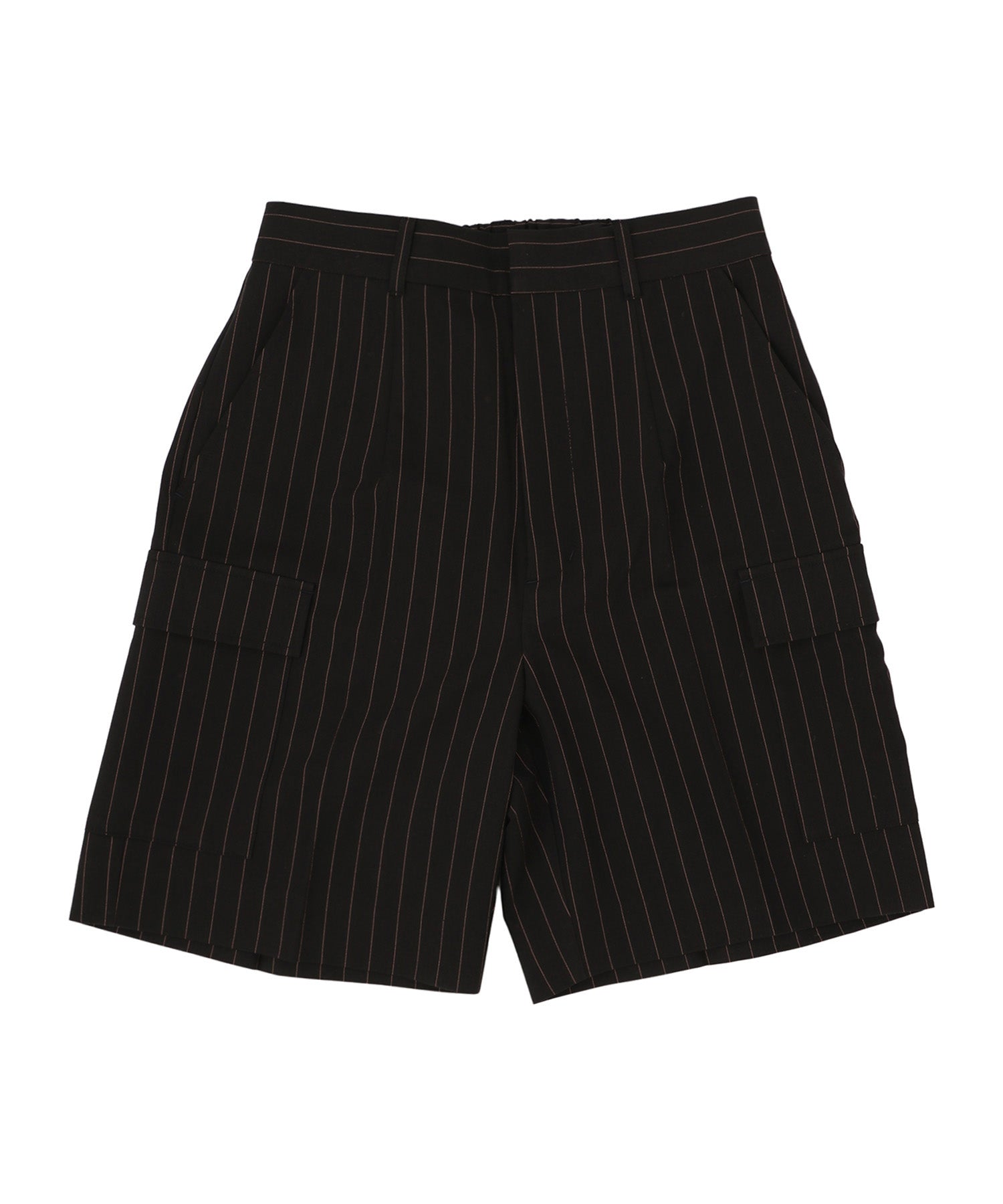 カーゴポケットストライプハーフパンツ