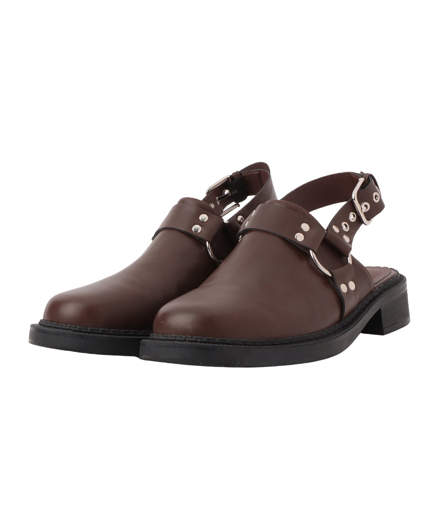 ラウンドバックルミュール