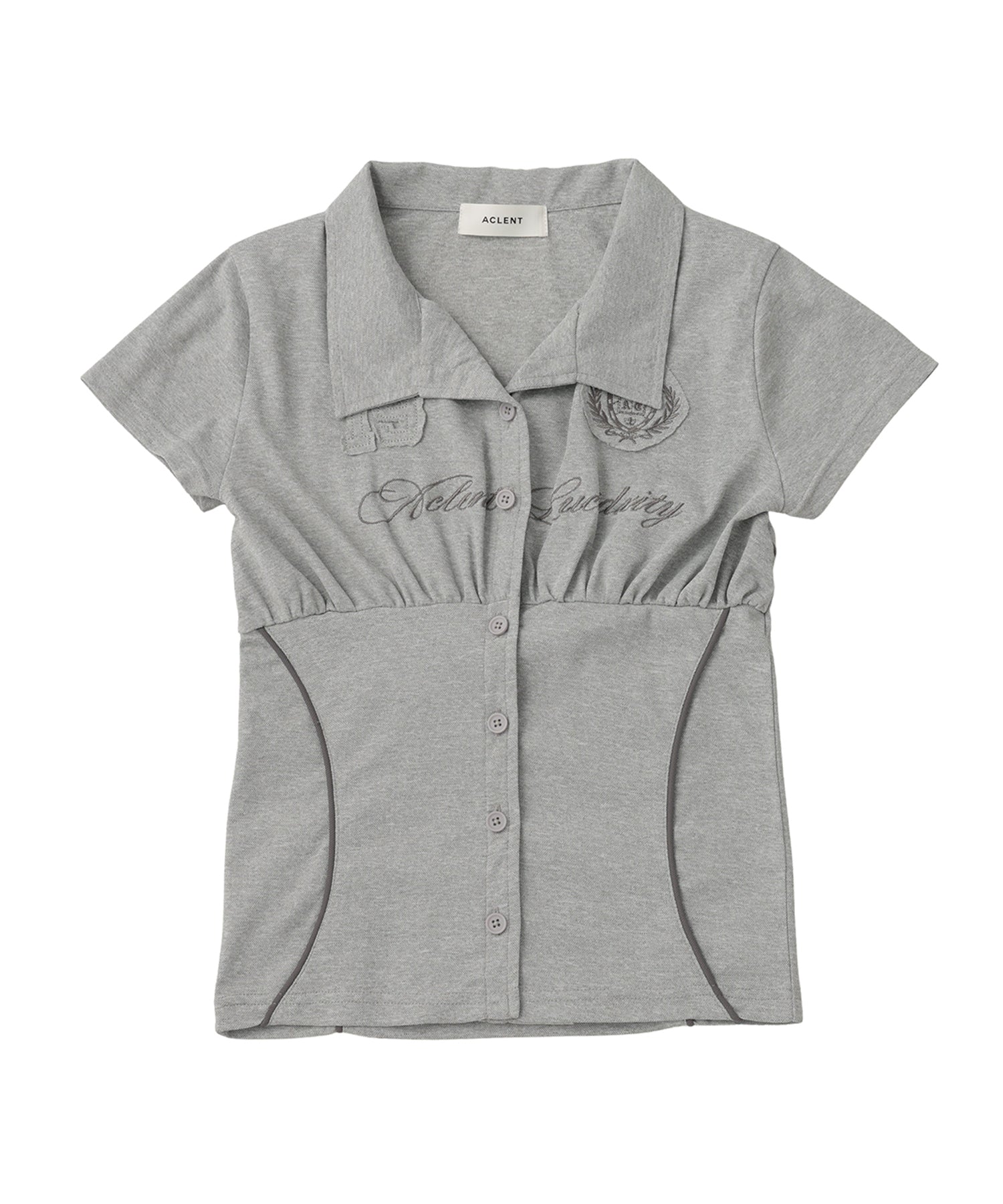 Uniform Gathered Top