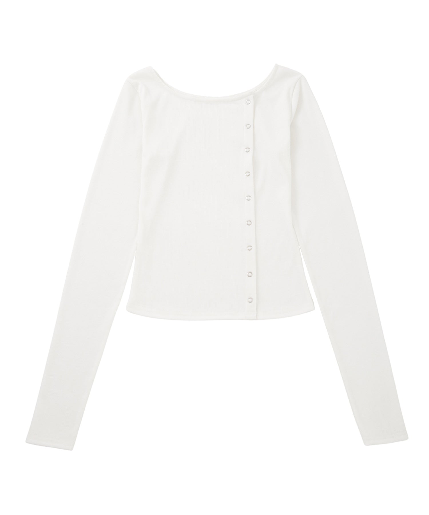 スナップボタンリブロンT