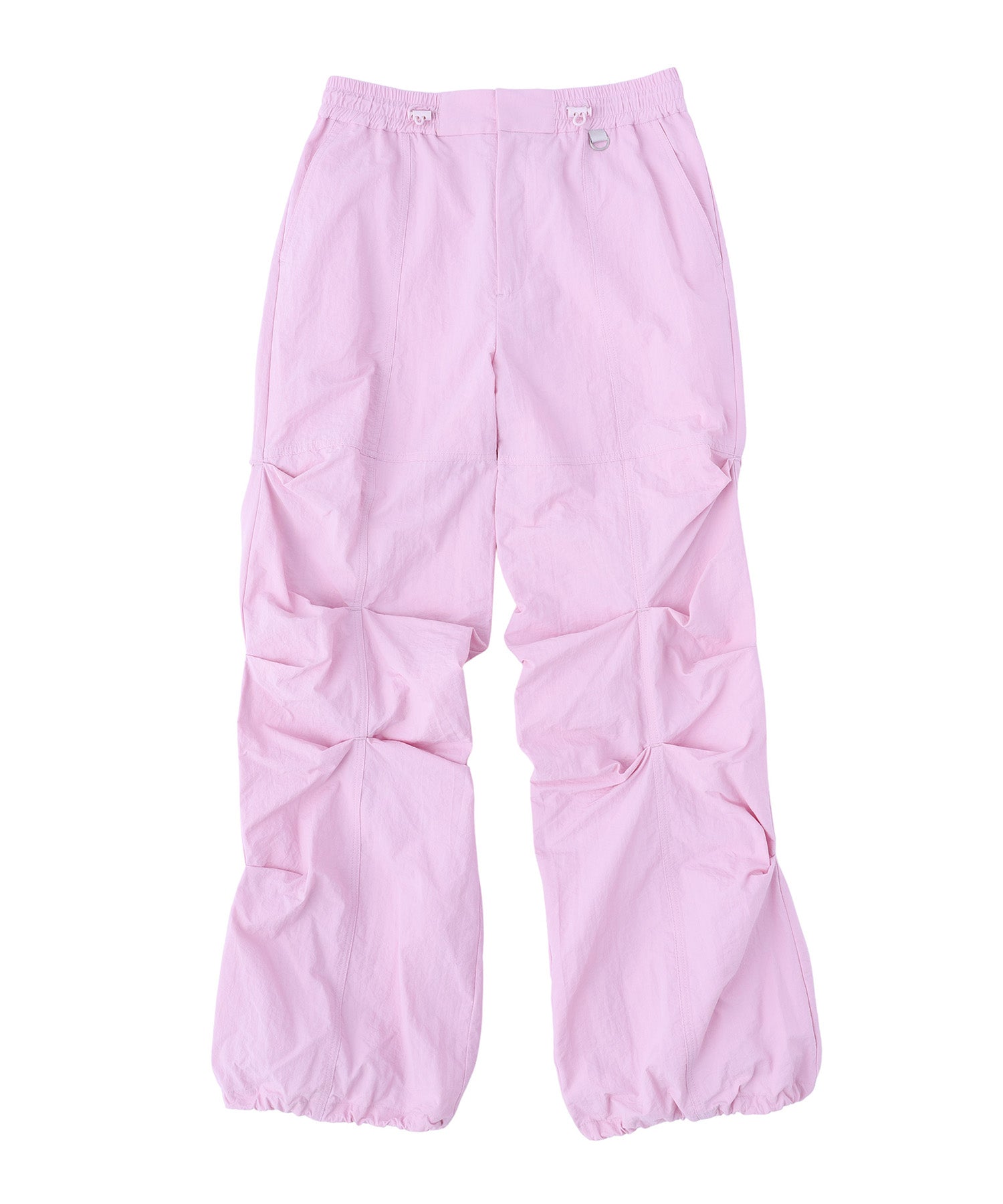 ナイロンタックワイドパンツ