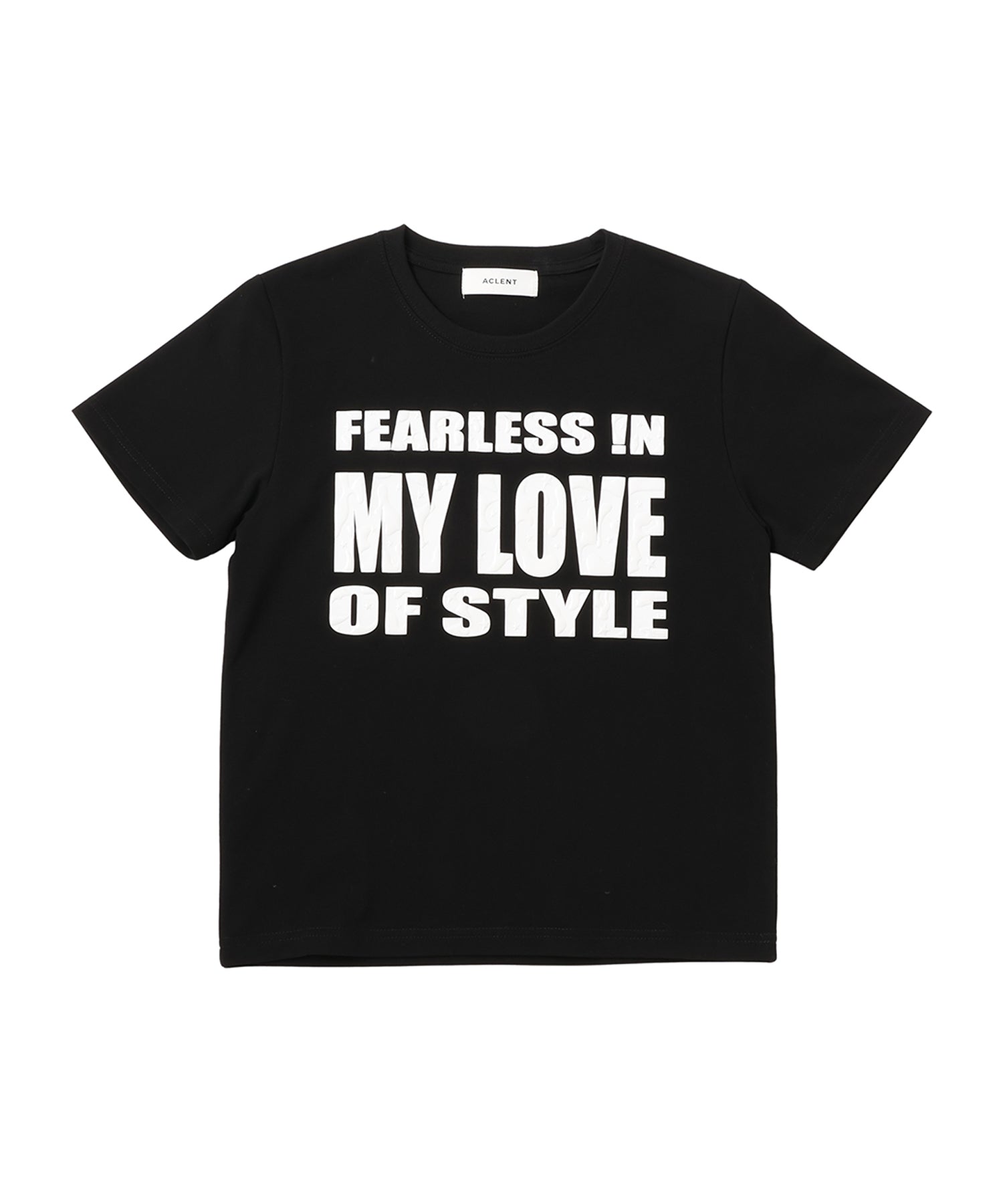 Raised Block Text Tee