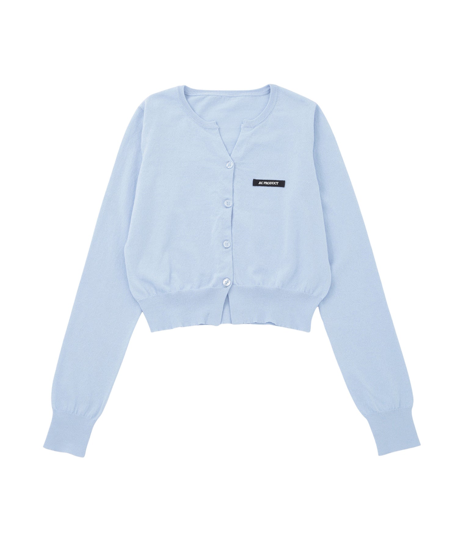 コンパクトスリットニットカーデ