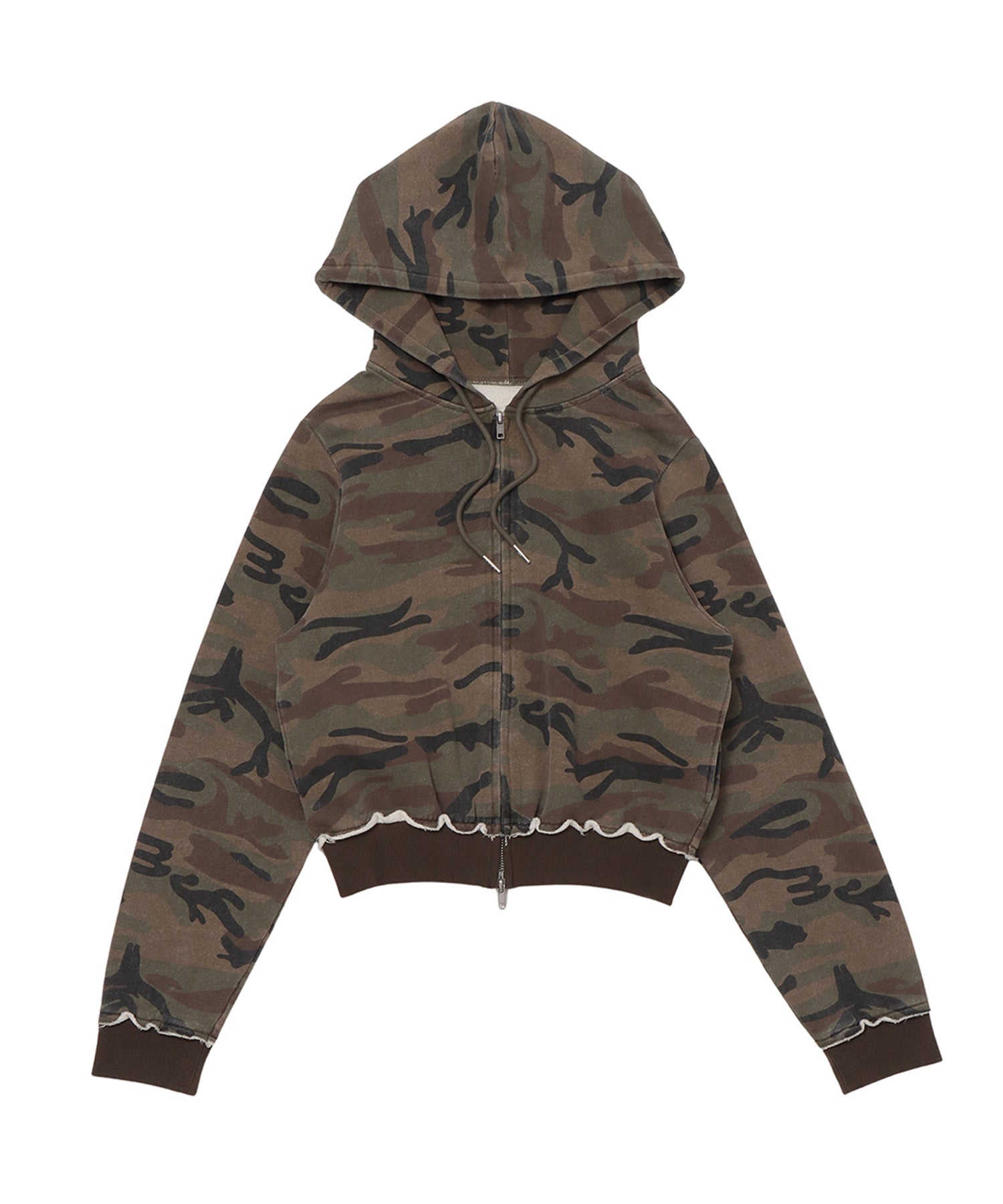 コンパクトカモフラパーカー