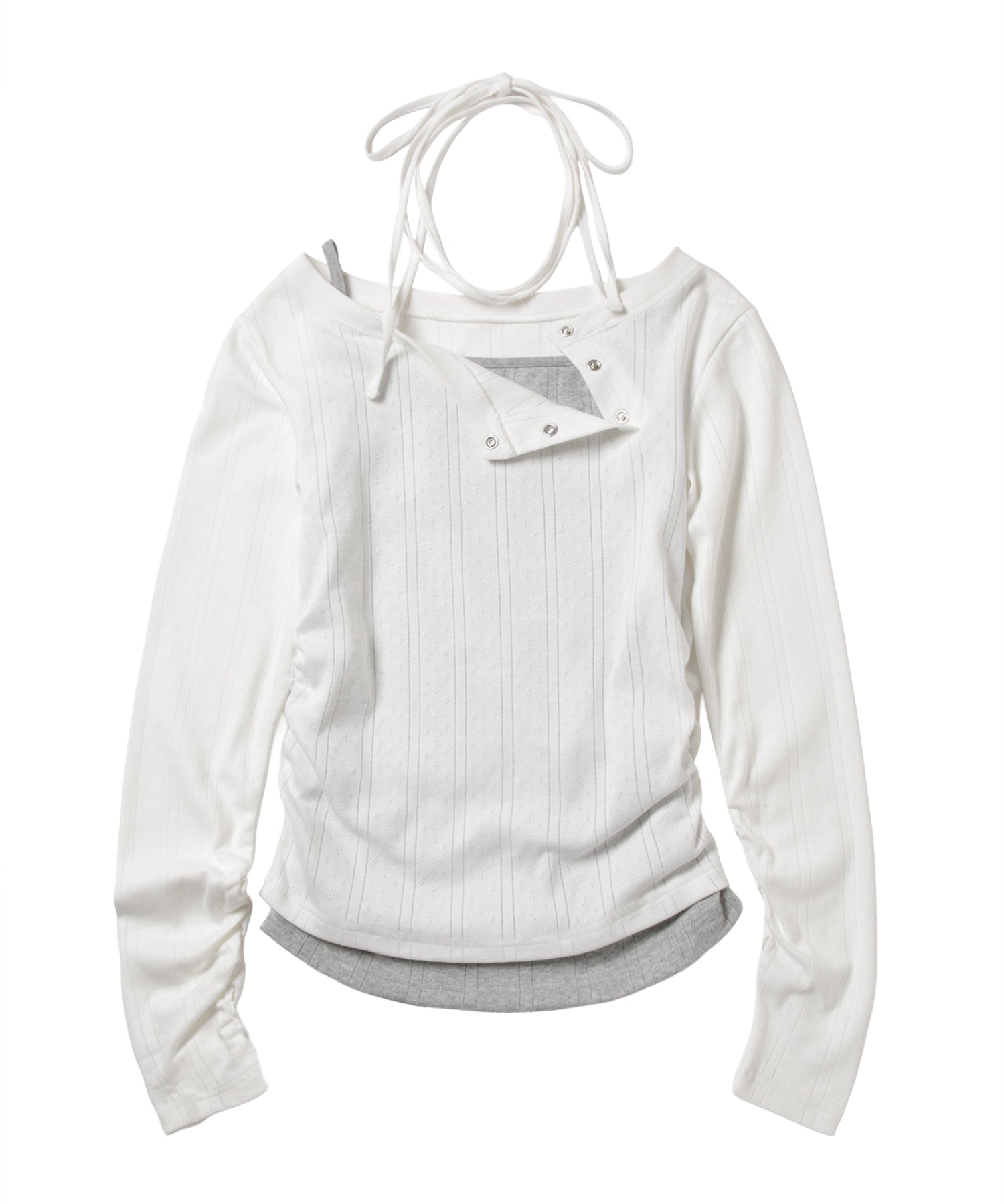 One-Shoulder Layered Top