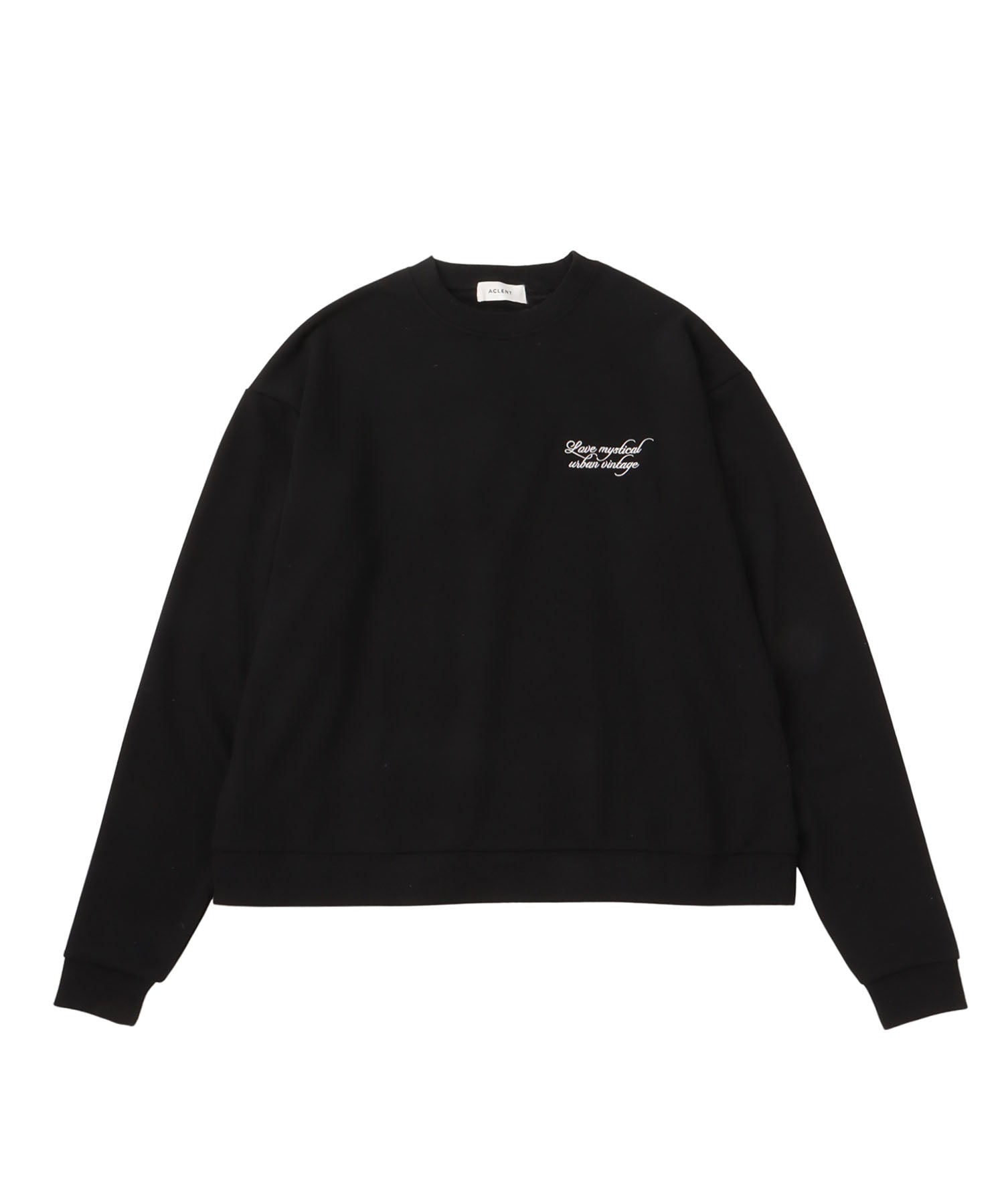 エンブロイダリーオーバースウェットシャツ