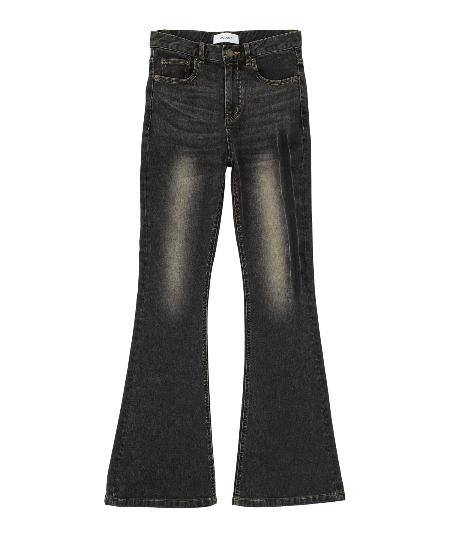 ヴィンテージウォッシュフレアジーンズ