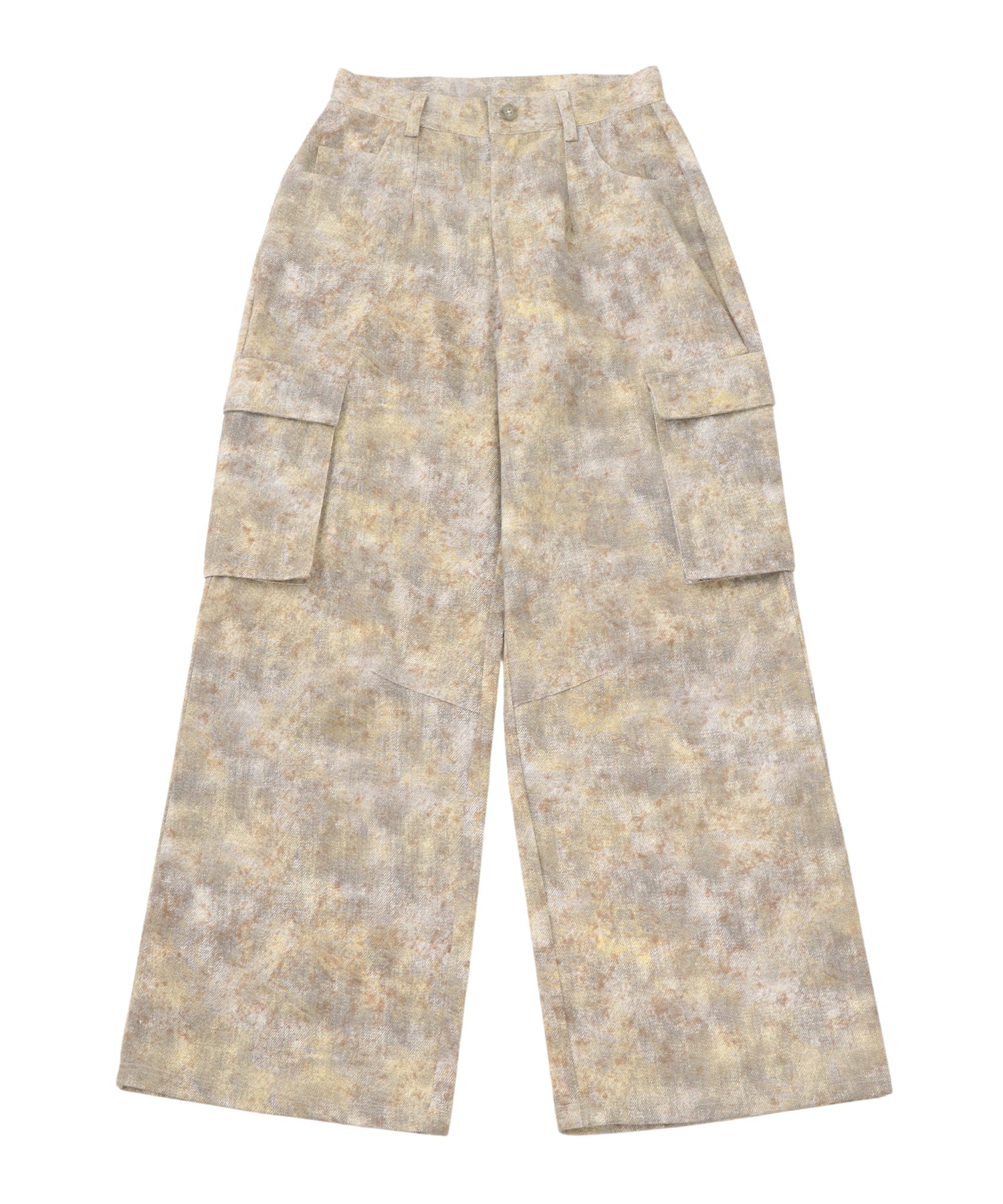 バックロゴニュアンスパターンパンツ