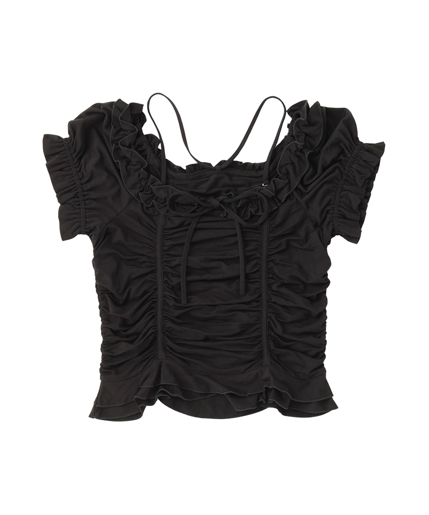 Shirring Ribbon Top