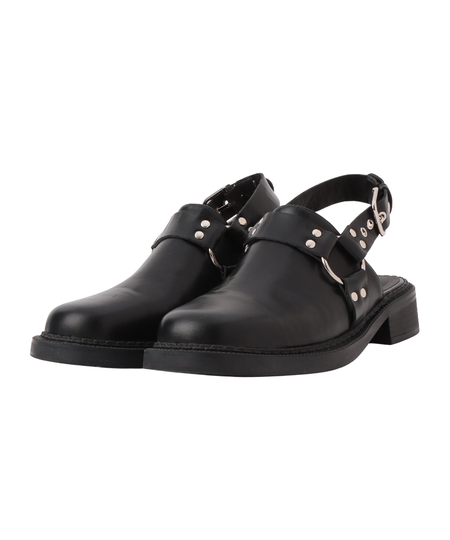 ラウンドバックルミュール