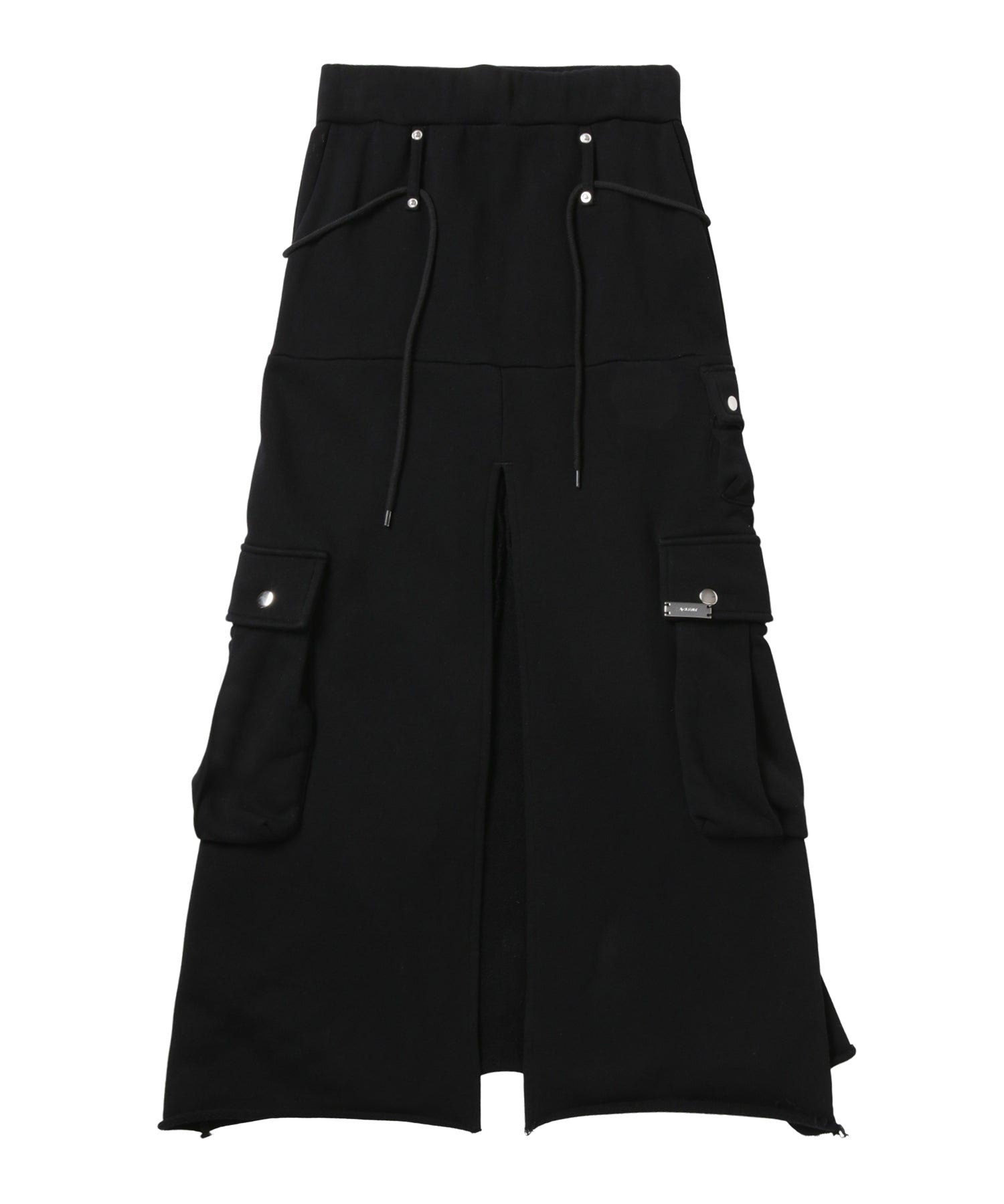 Patch Sweat Long Skirt