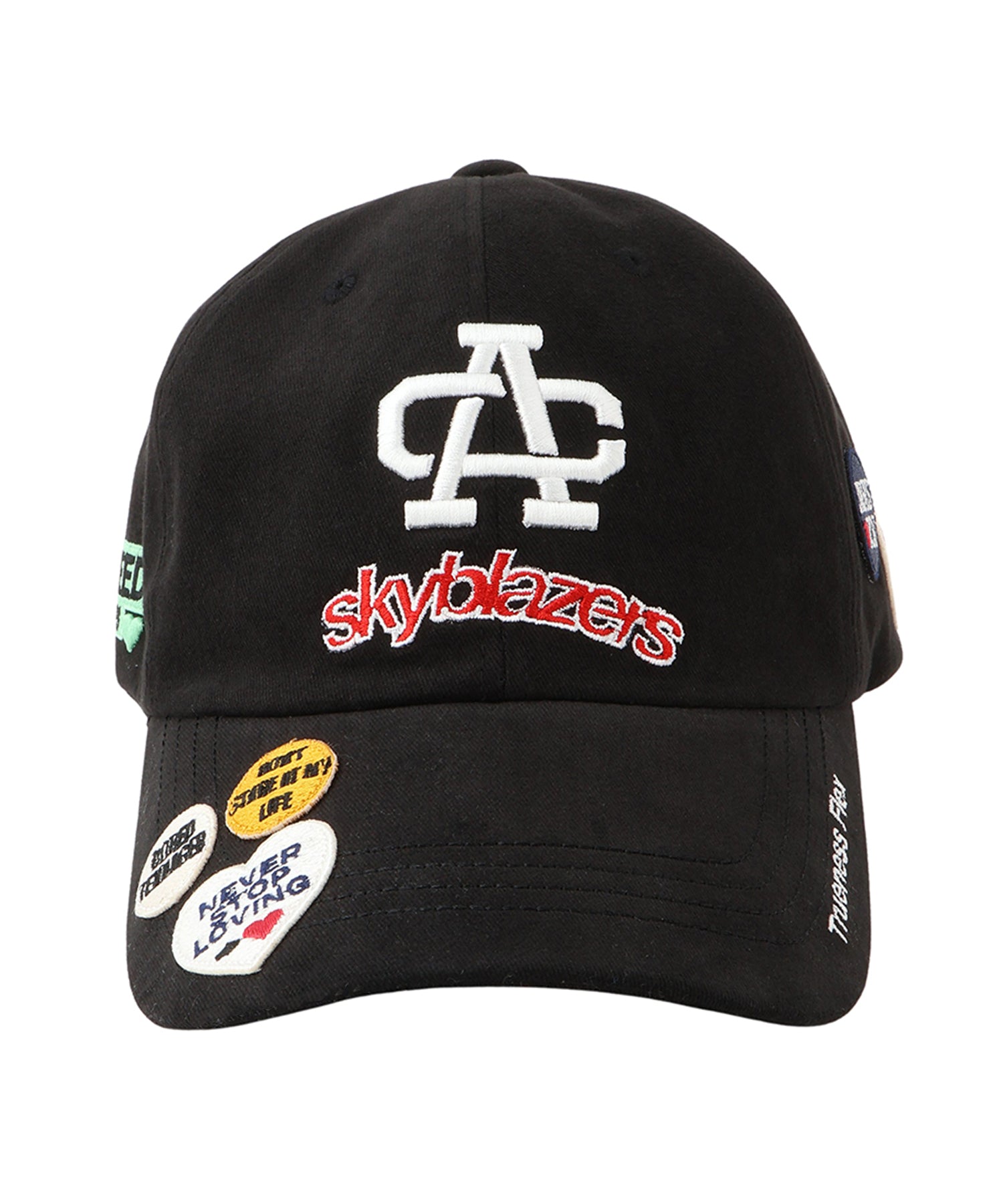 Multi Patch Logo Cap