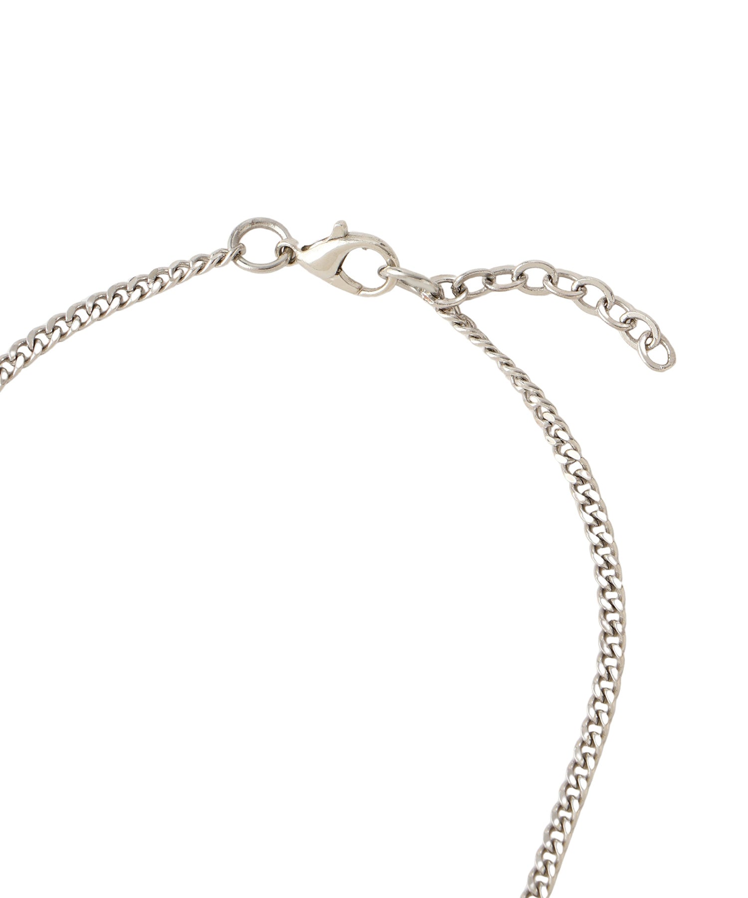 ロゴプレートチェーンネックレス