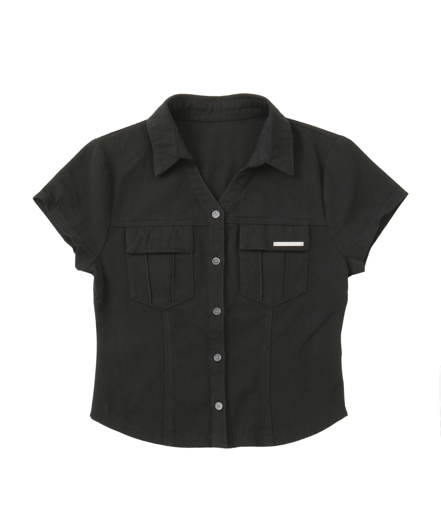 コンパクトワークシャツトップス