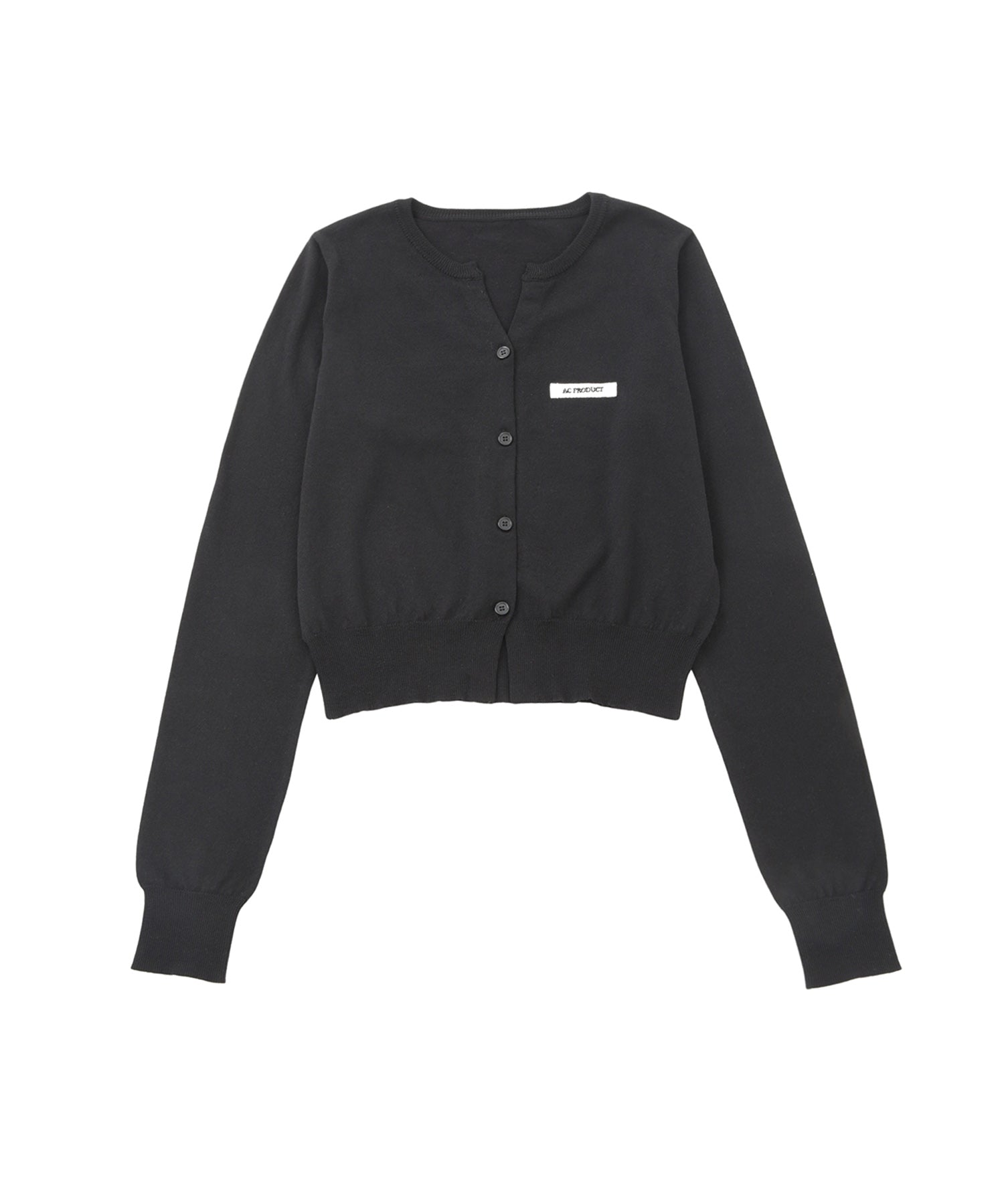 コンパクトスリットニットカーデ