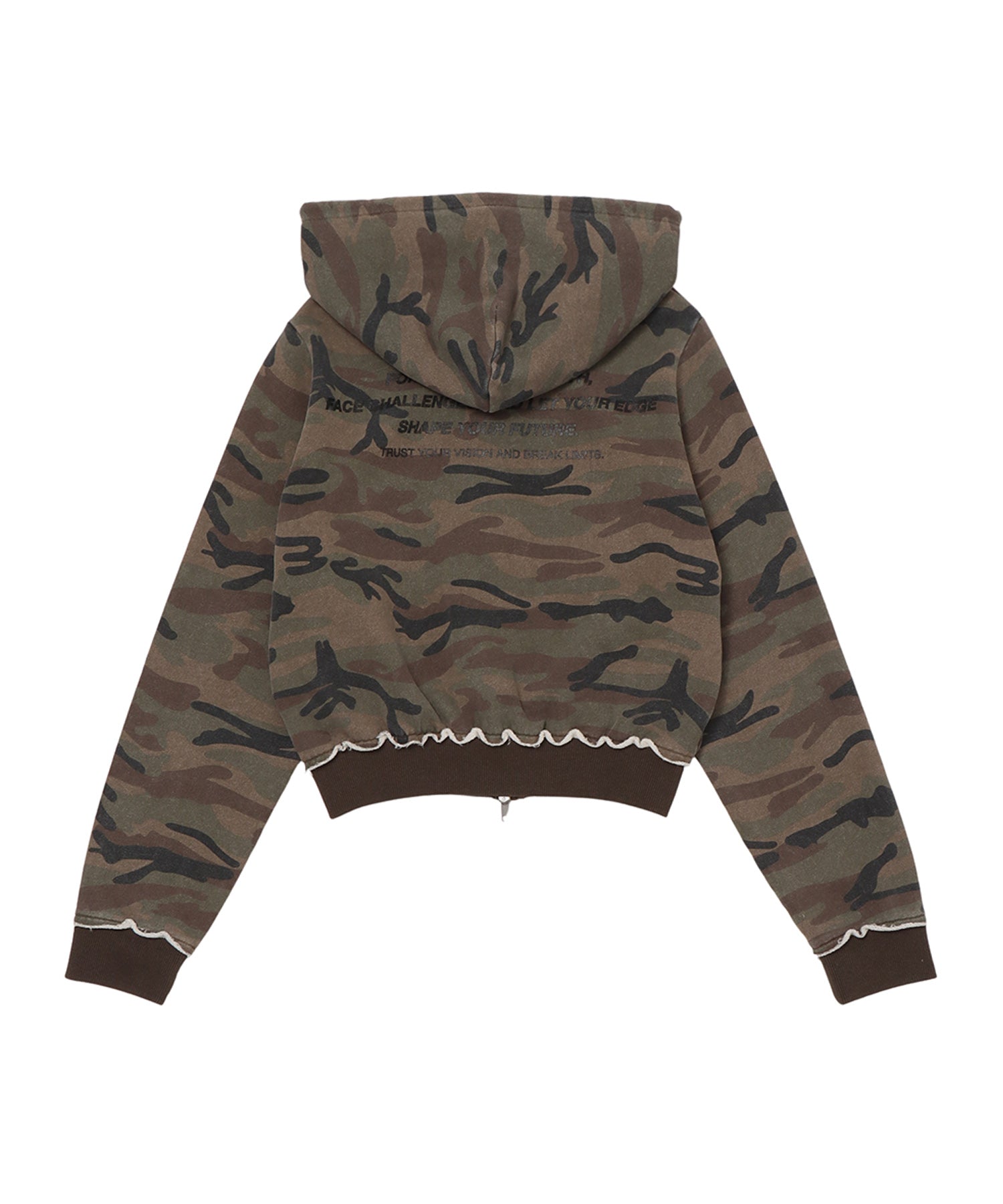 コンパクトカモフラパーカー