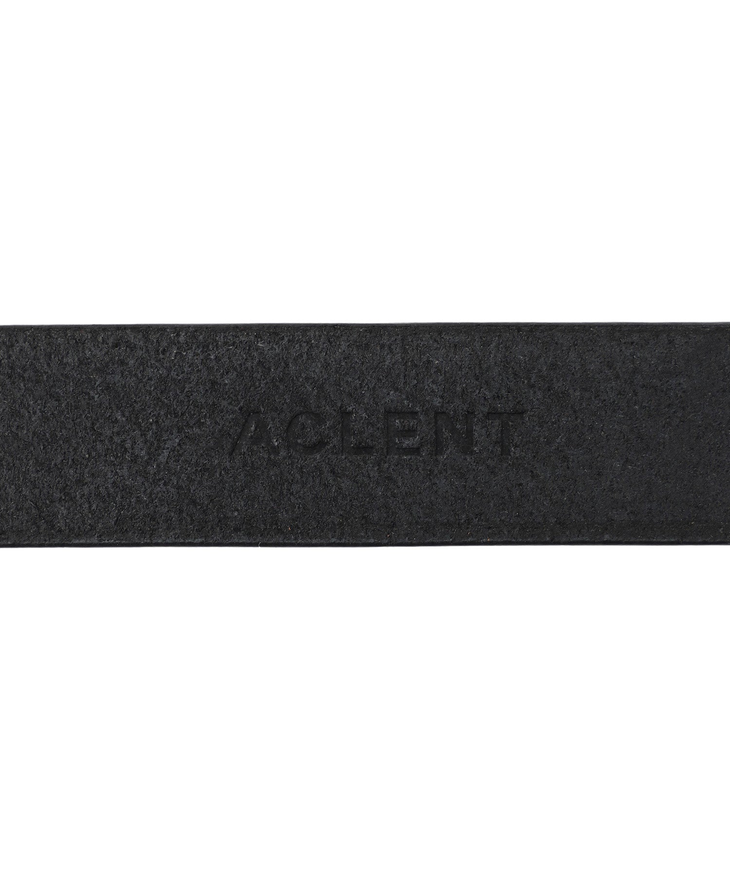 Round buckle leather belt