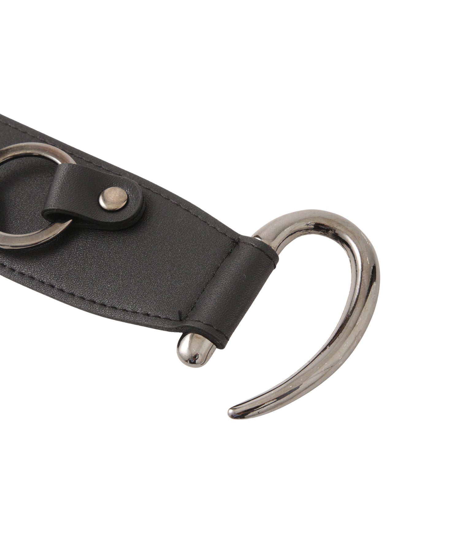 フェイクレザーサッシュベルト