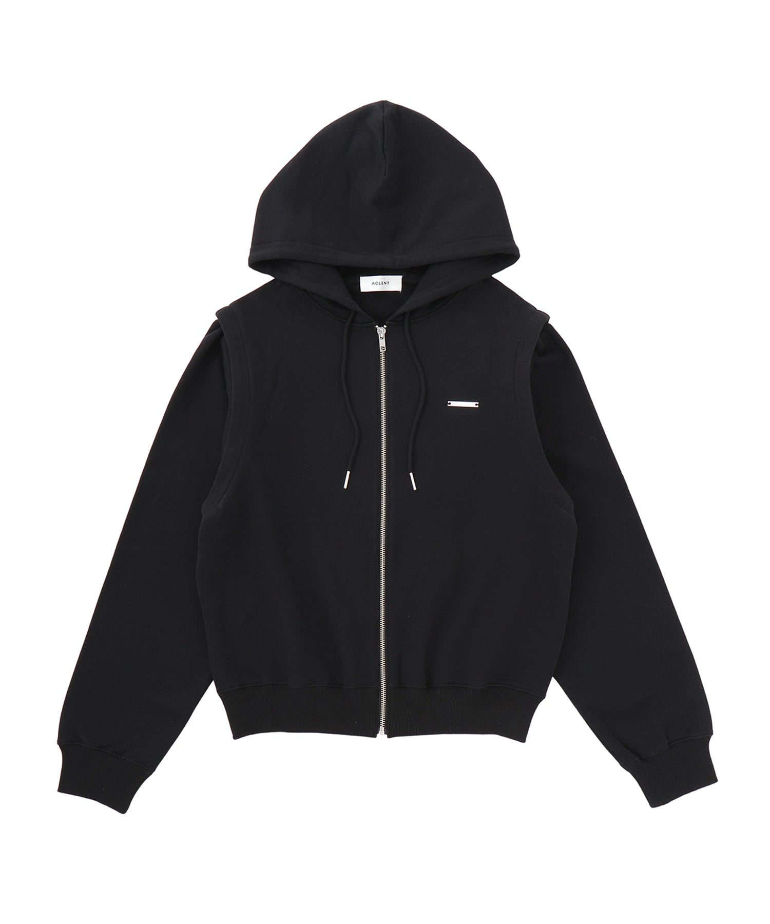 2wayオーバージップフーディー