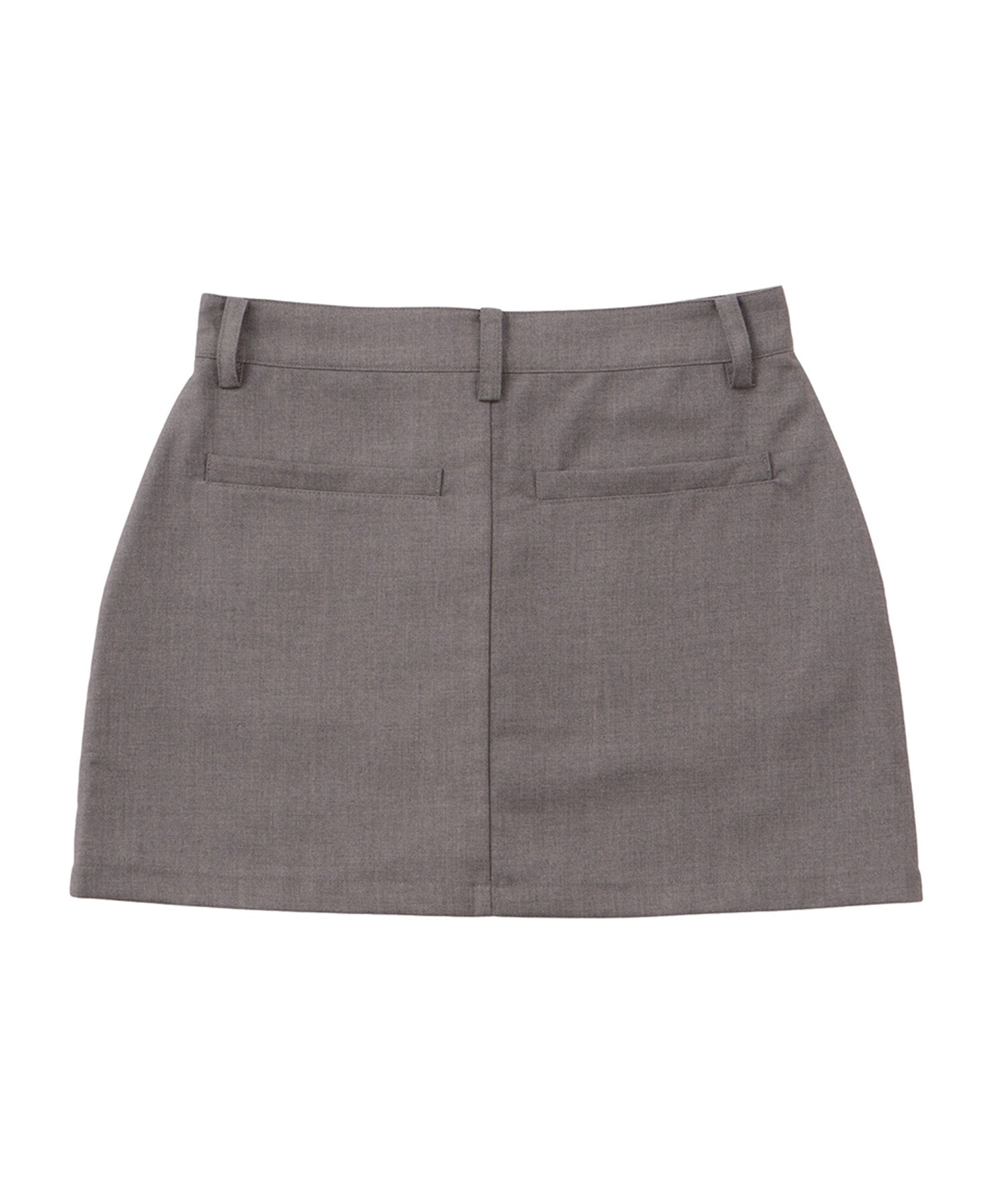 フロントスリットミニスカート