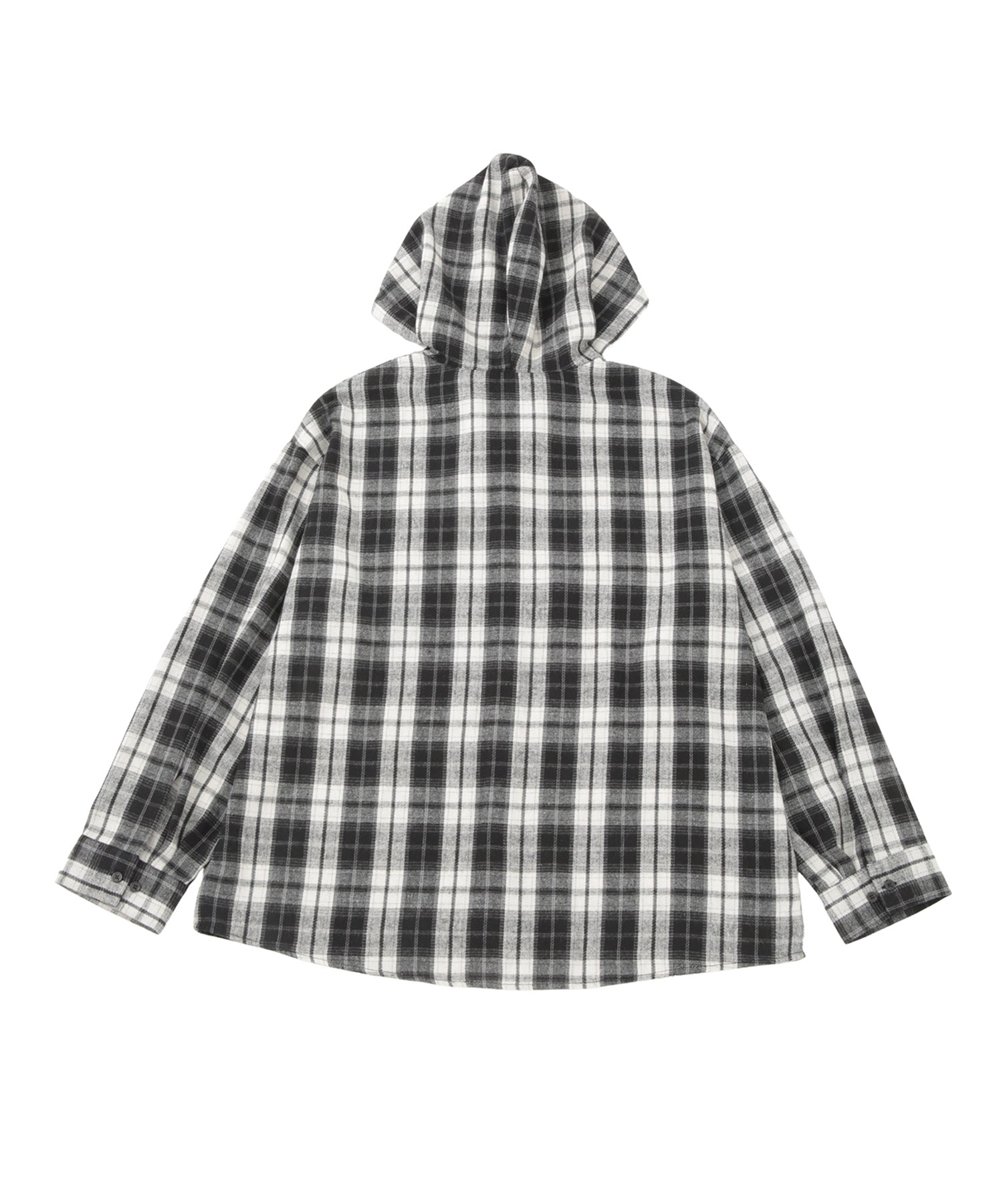 ヴィンテージフードチェックシャツ