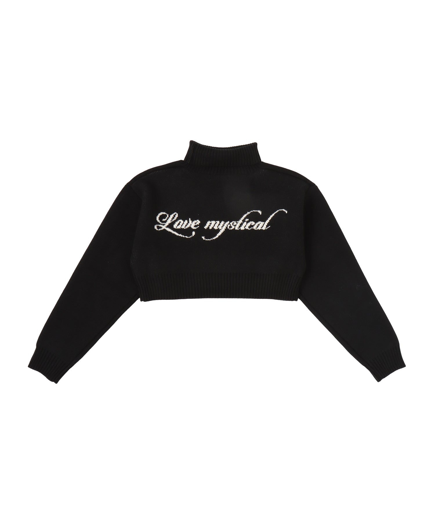 ルーズタートルジャガードニット