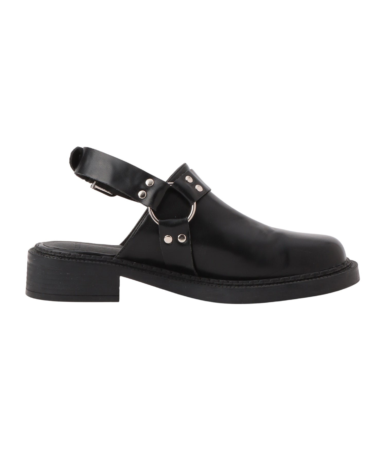 ラウンドバックルミュール