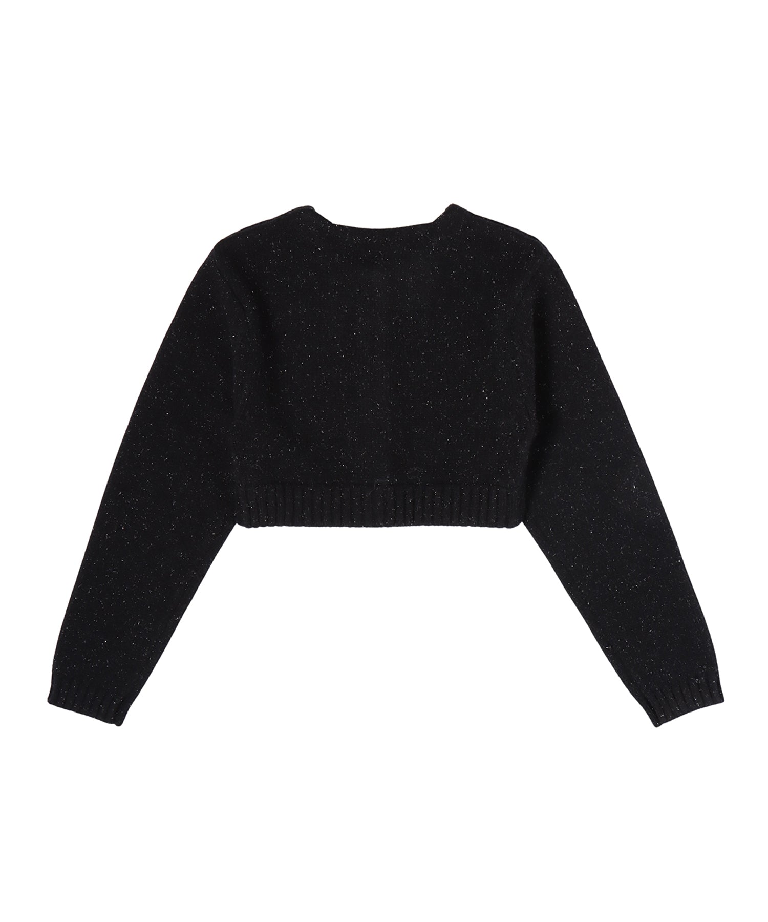 ラメニットカーディガン