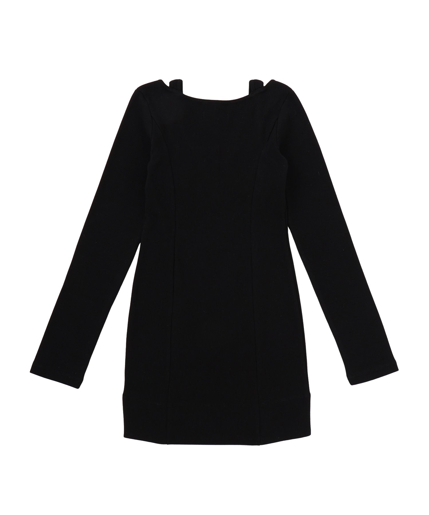 Front hook mini dress