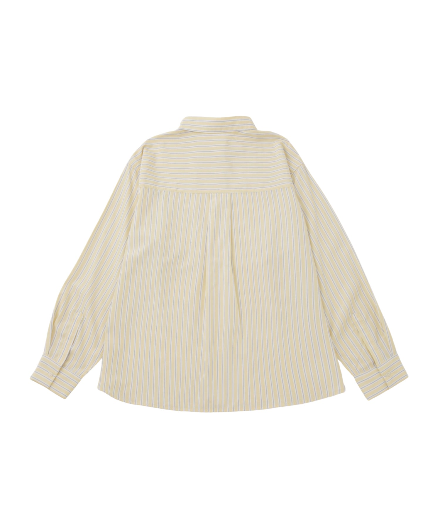 ストライプベーシックオーバーシャツ