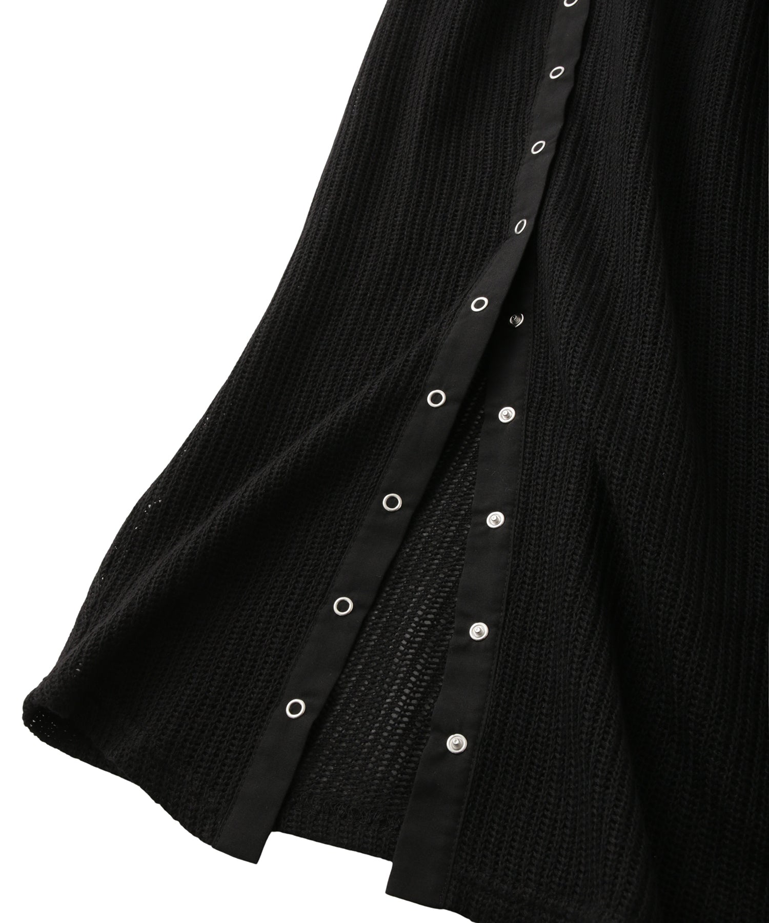 Mesh Slit Long Skirt