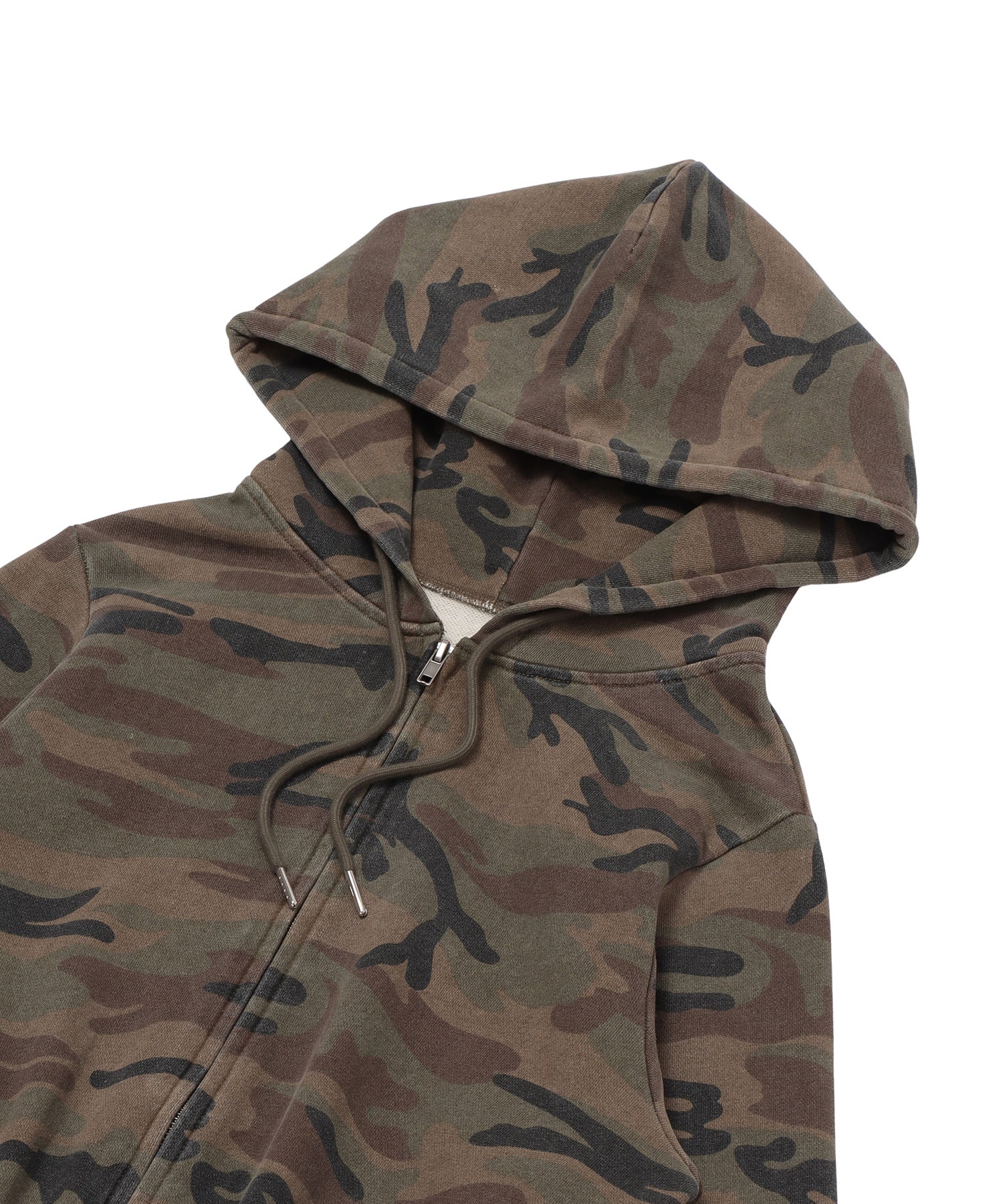 コンパクトカモフラパーカー